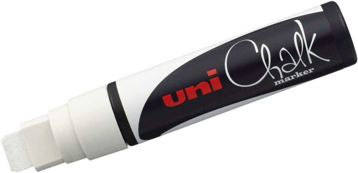 uni-ball Whiteboard Marker Kreidemarker Uni Chalk PWE-17K 15mm weiß
