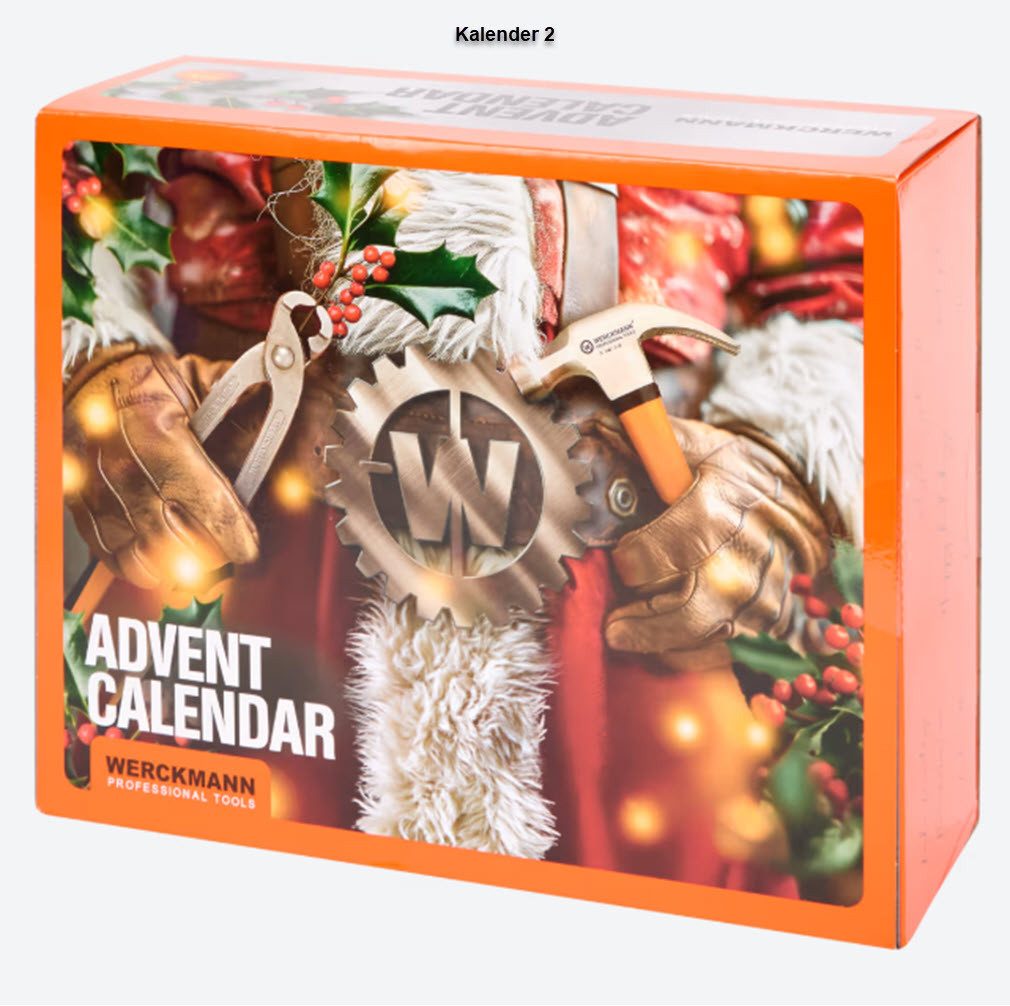 Werckmann Адвент-календарь своими руками Werckmann Календари Werkzeug 24 tlg. (24-tlg)