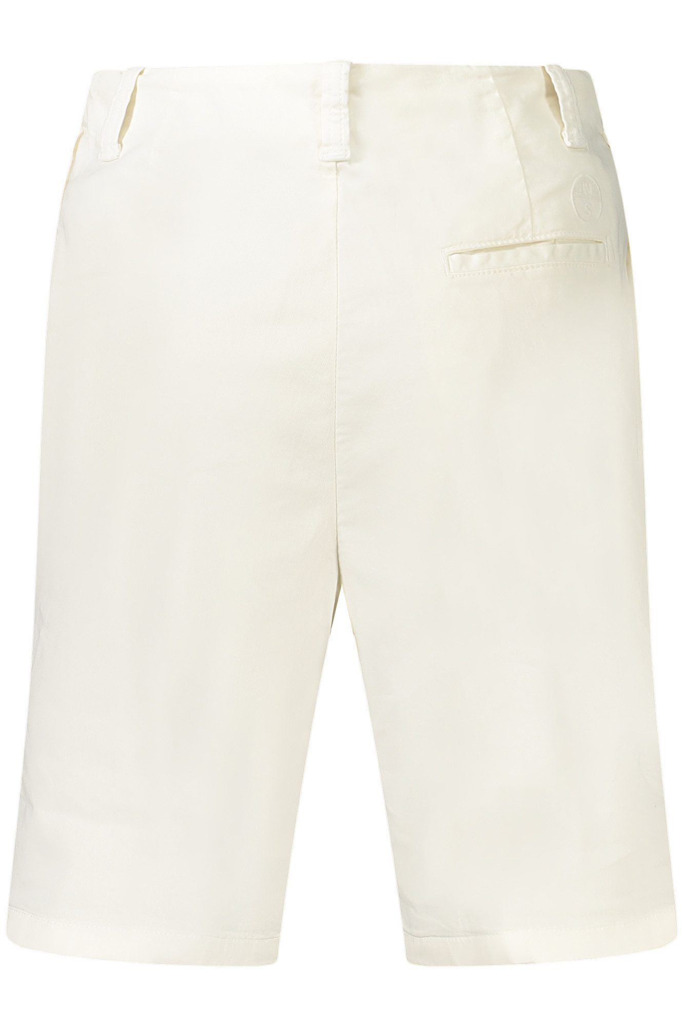 North Sails 5-Pocket-Hose Exklusive Damen Shorts: Weiß, Kurz, Schmal, 3 Taschen, Reißverschlus
