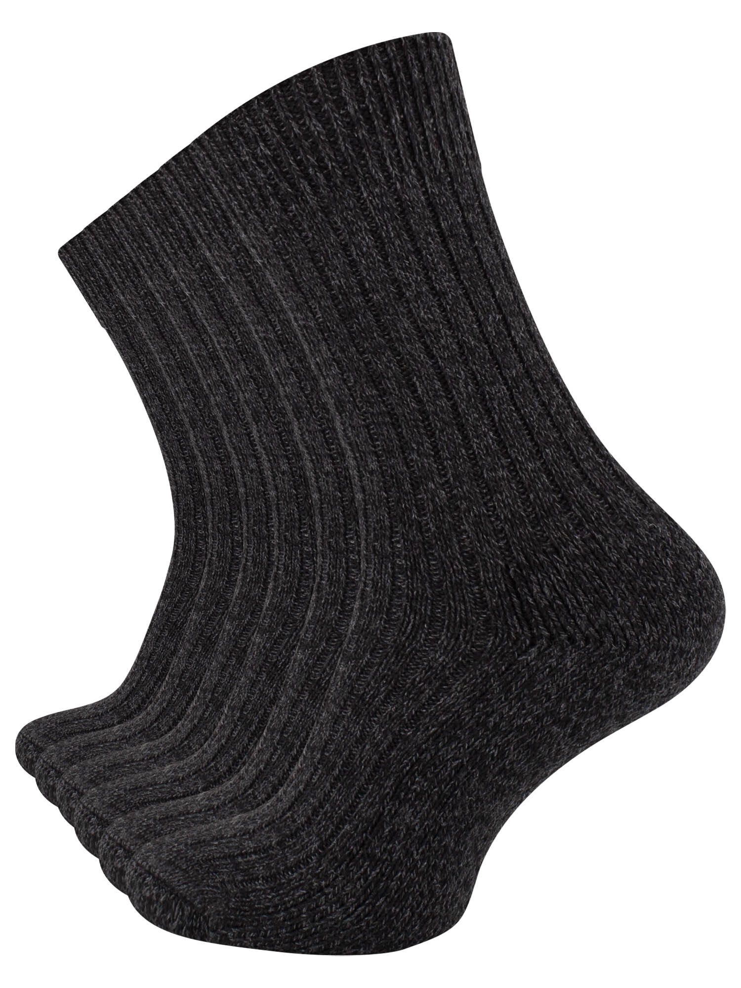 Cotton Prime® Norwegersocken warme Wintersocken (6-Paar) mit Wollanteil