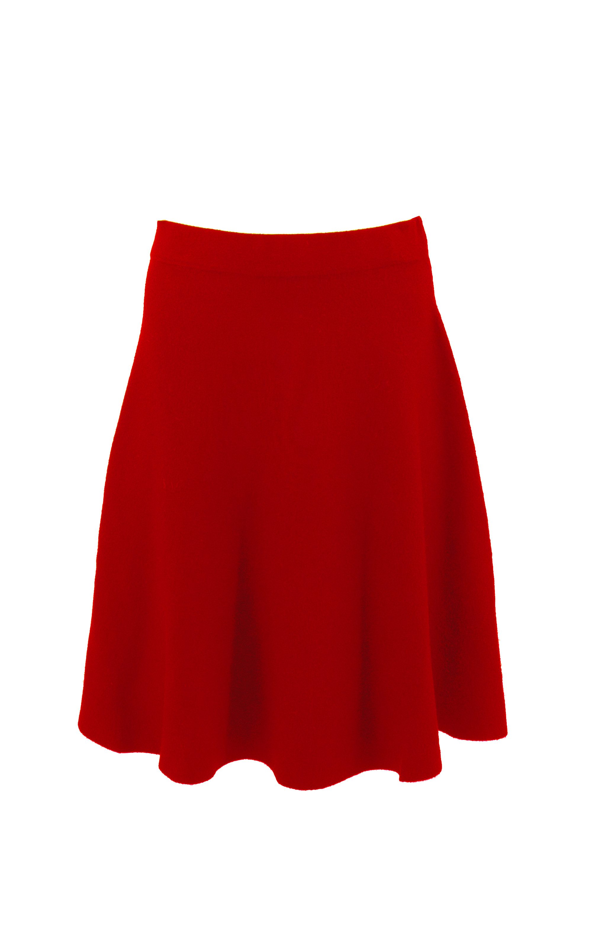 Passioni Strickrock Knielang Skaterrock günstig online kaufen