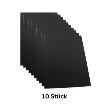 Magnet 5er-Pack flexible Magnetfolie DIN A4 Größe 210x297x0,6 mm Schwarz (5-St)