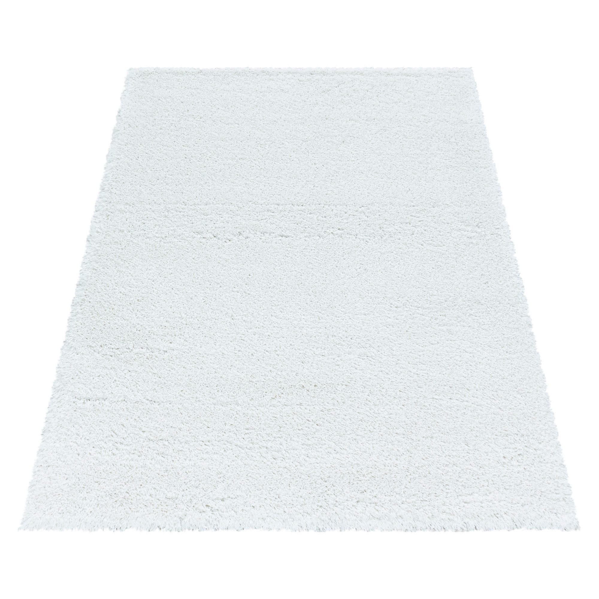 Carpettex Hochflor-Teppich Unicolor - Einfarbig, Läufer, günstig online kaufen