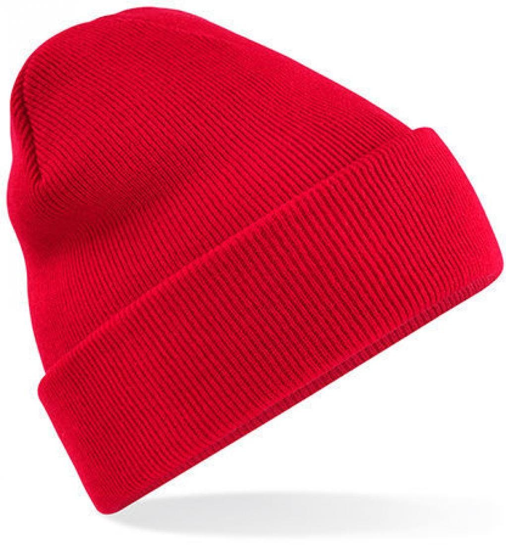 Beechfield® Bommelmütze Recycled Original Cuffed Beanie - 100% recycelter Polyester