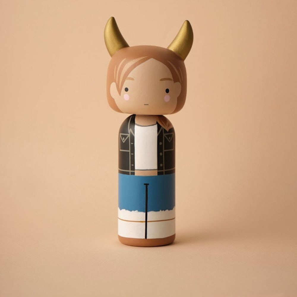 Lucie Kaas Dekofigur Sketch.Inc Kokeshi Doll The Zodiacs Capricorn