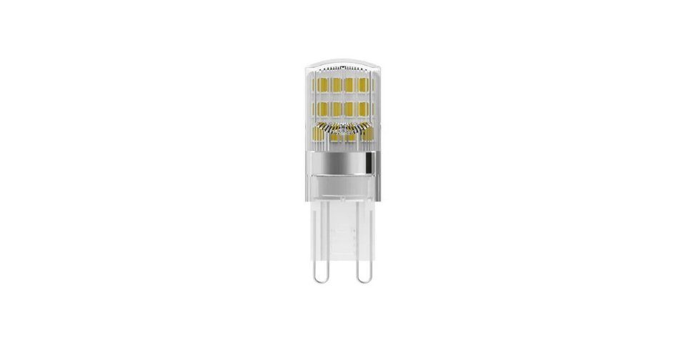 Osram LED Stirnlampe G9 100000 Glühbirne Stiftsockellampe 1,9W= Pin Schaltzyklen,Stift Leuchtmittel Leuchte,Energieeffizient,IP20 warmweiß (6-St), klar 20W 6er