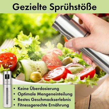 ProfiCook Essigspender PC-EOS 1270, Essig- & Ölsprüher Set mit 100 ml Fassungsvermögen