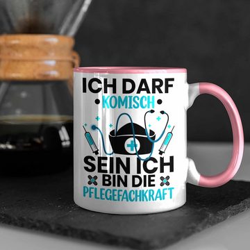 Trendation Tasse Trendation - Pflegefachfrau Ausbildung Tasse Geschenke Zubehört Pflegefachkraft Lustiger Spruch