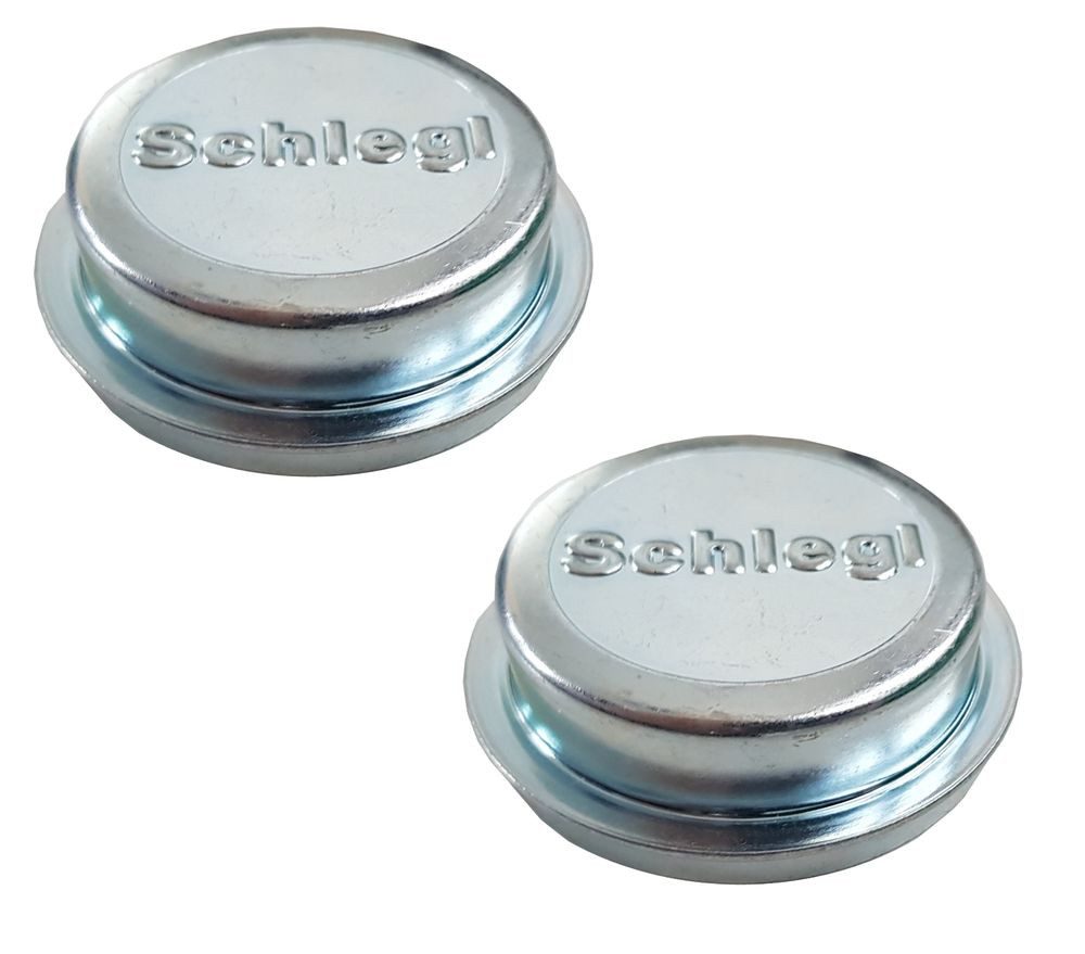Schlegl GmbH Anhänger 2 x Schlegl Radkappe - Fettkappe - Staubkappe Schlegl 64,2 mm