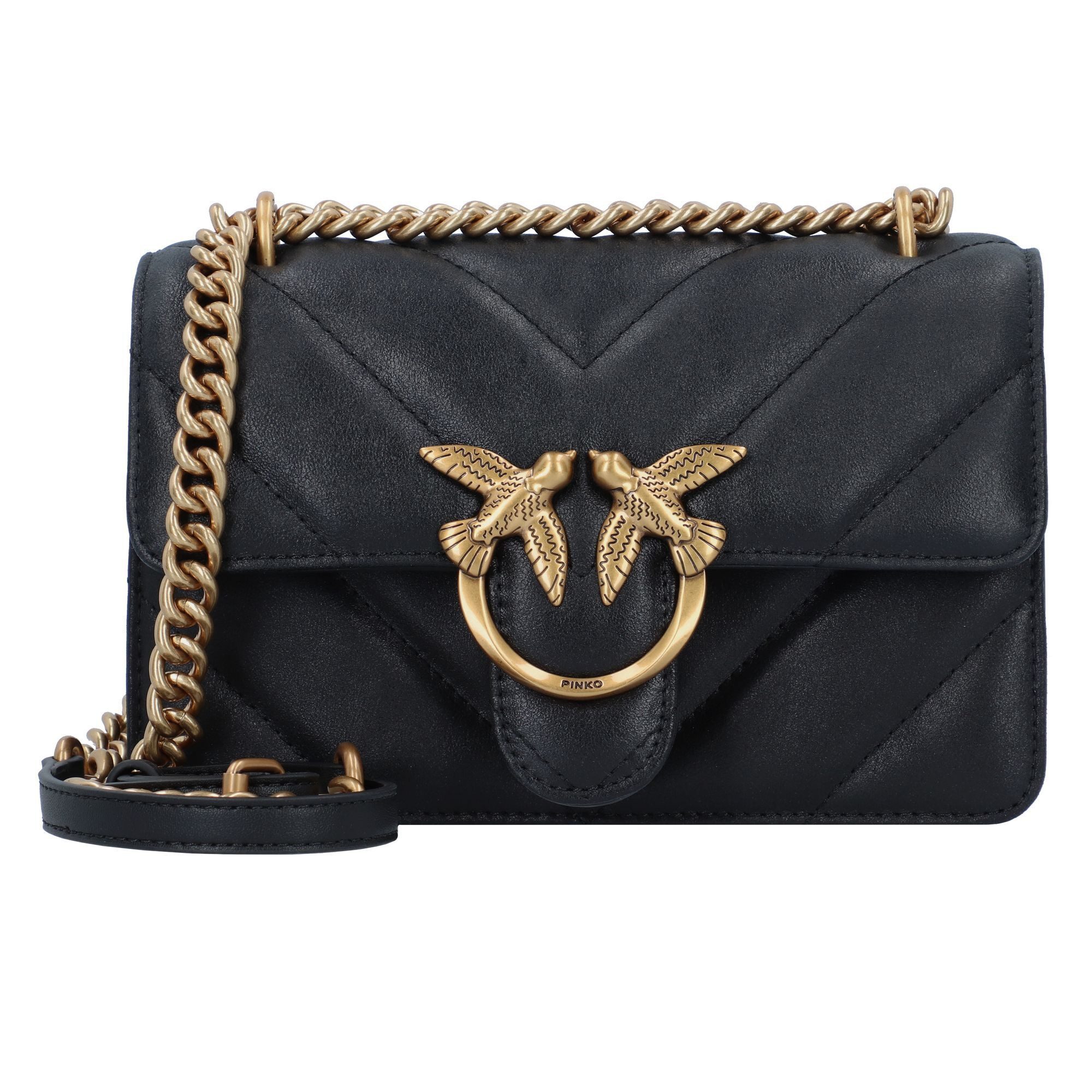 PINKO Umhängetasche Love One, Leder günstig online kaufen