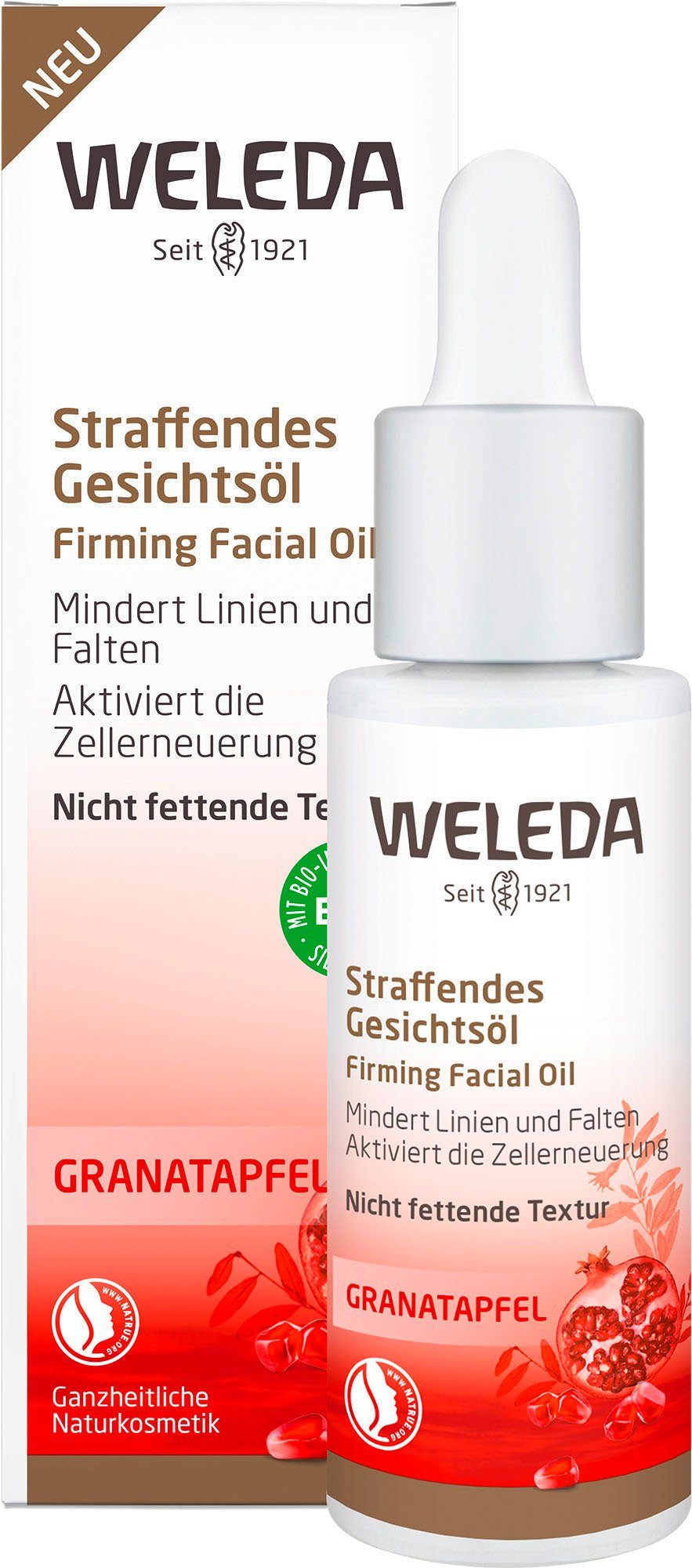 Damen Gesichtspflege WELEDA Gesichtsöl Granatapfel