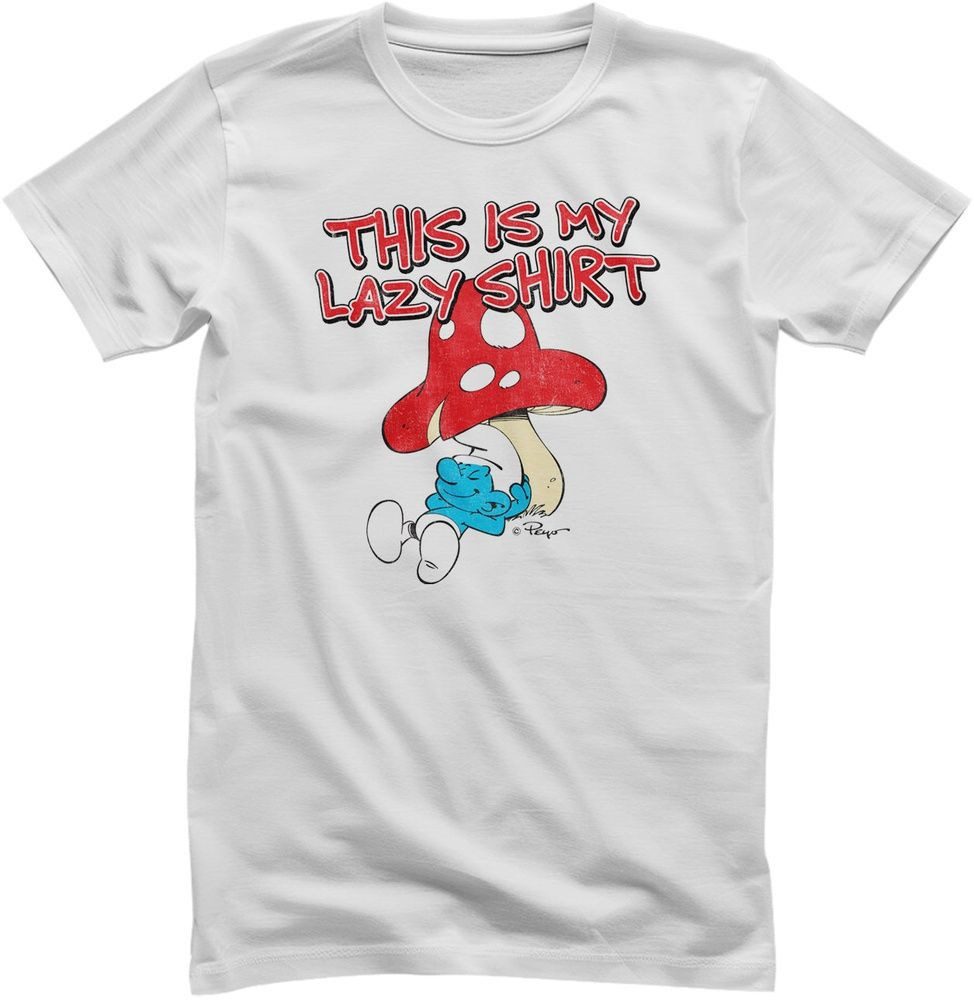 Die Schlümpfe T-Shirt The Smurfs - This Is My Lazy Shirt T-Shirt