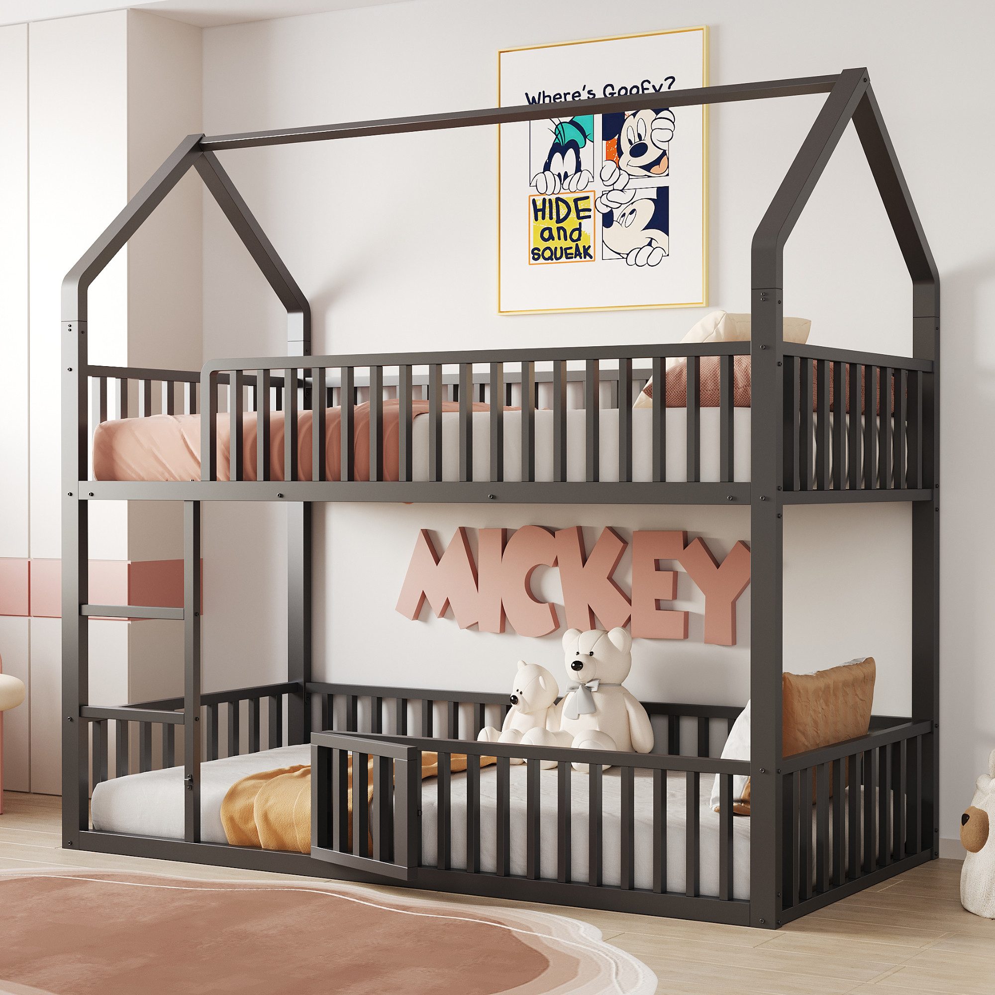 Merax Etagenbett (Jugendbett Kinderbett Stockbett, 1-St), günstig online kaufen