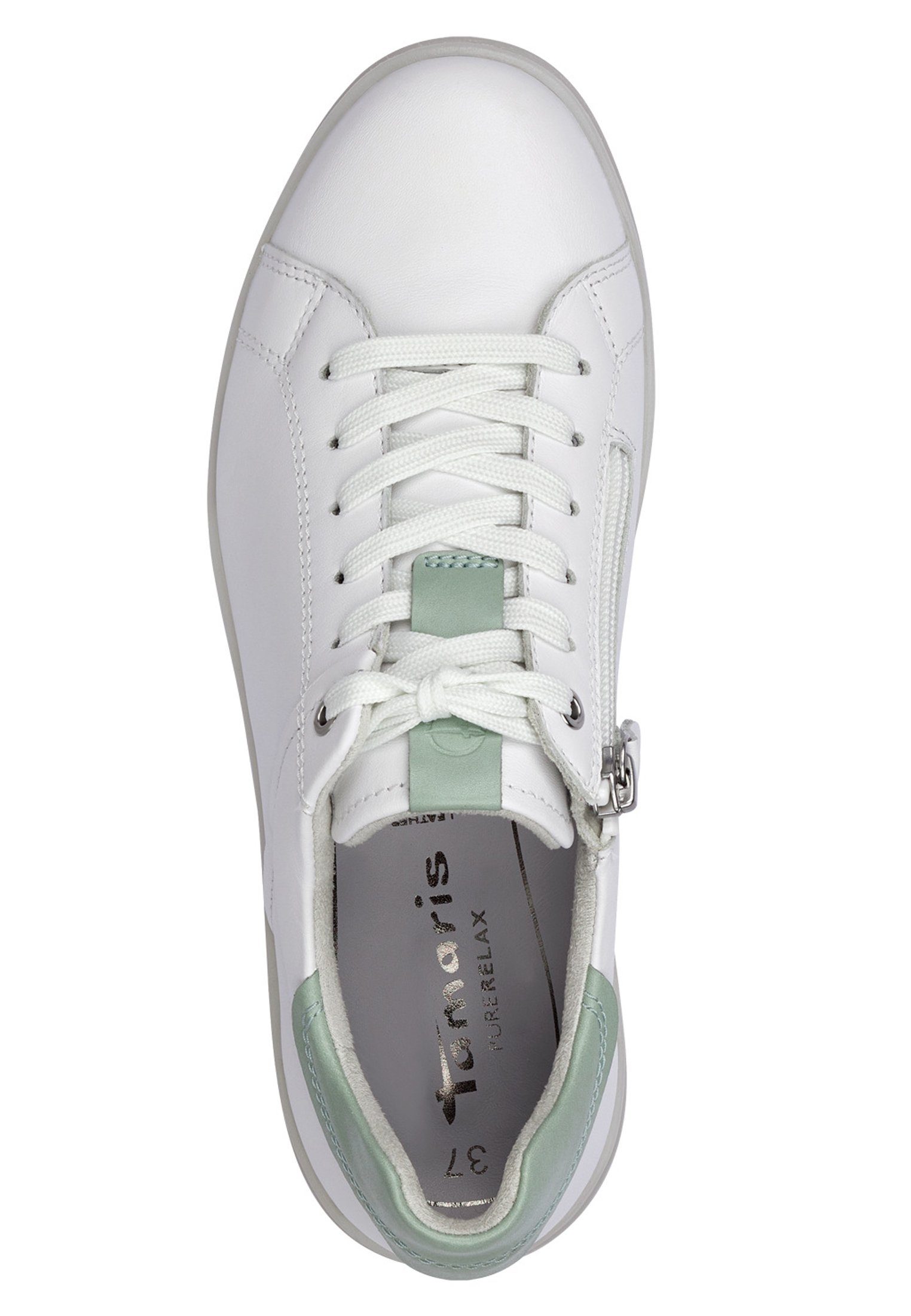 178 1-23780-30 Mint Sneaker Tamaris White