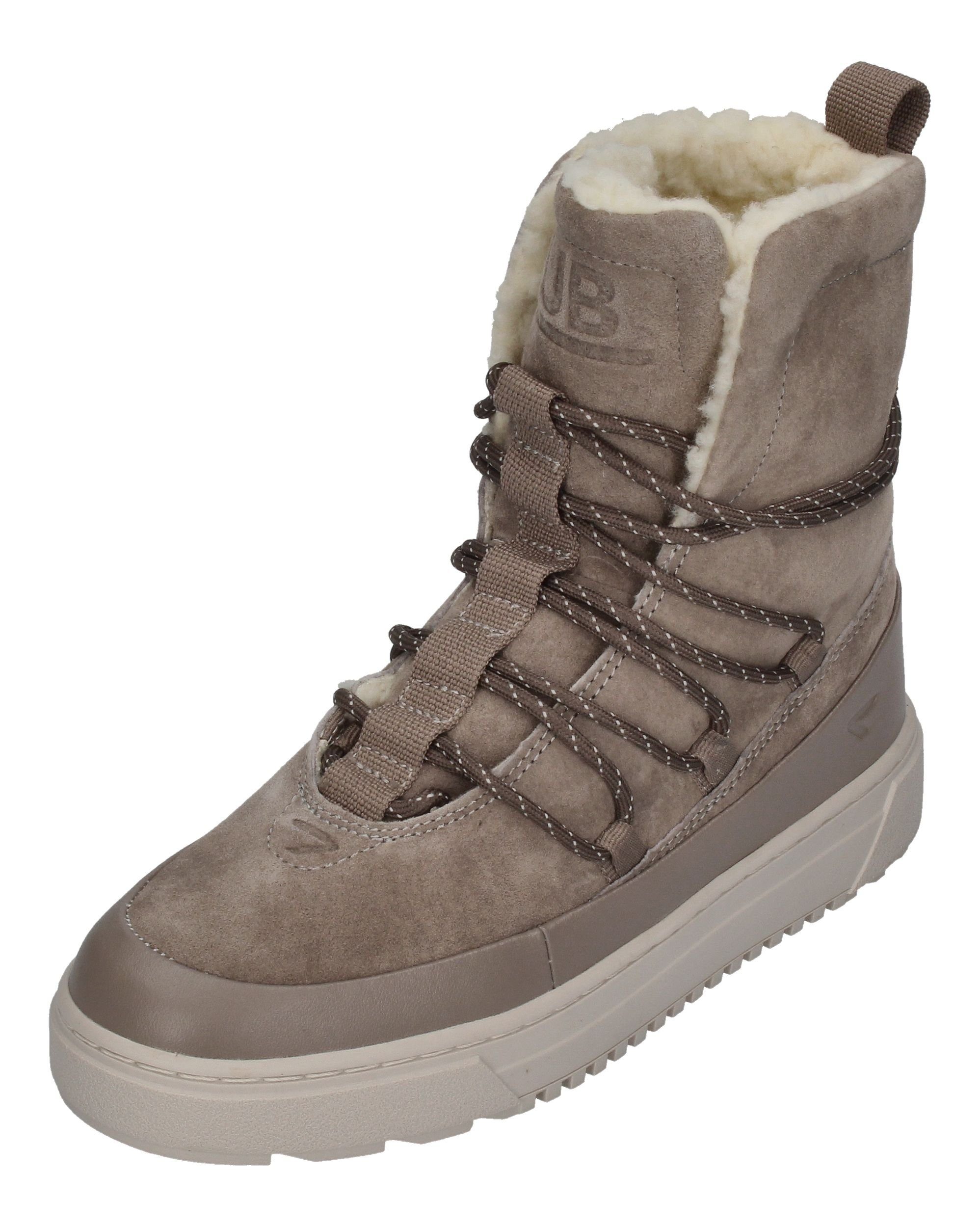 HUB Luna Stiefelette dark taupe bone