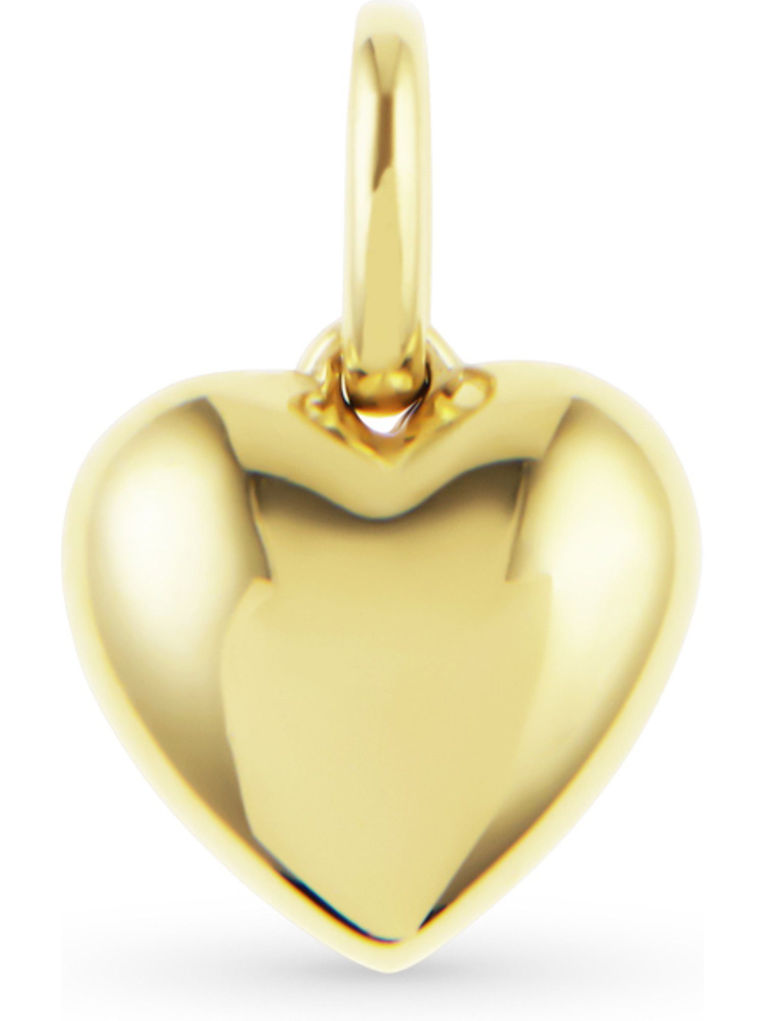 Kettenanhänger FAVS Damen-Anhänger 375er Gelbgold Herz