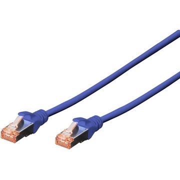 Digitus Professional CAT 6 S-FTP Patchkabel, LSZH, AWG LAN-Kabel, (5.00 cm), Halogenfrei, verdrillte Paare, mit Rastnasenschutz, Flammwidrig