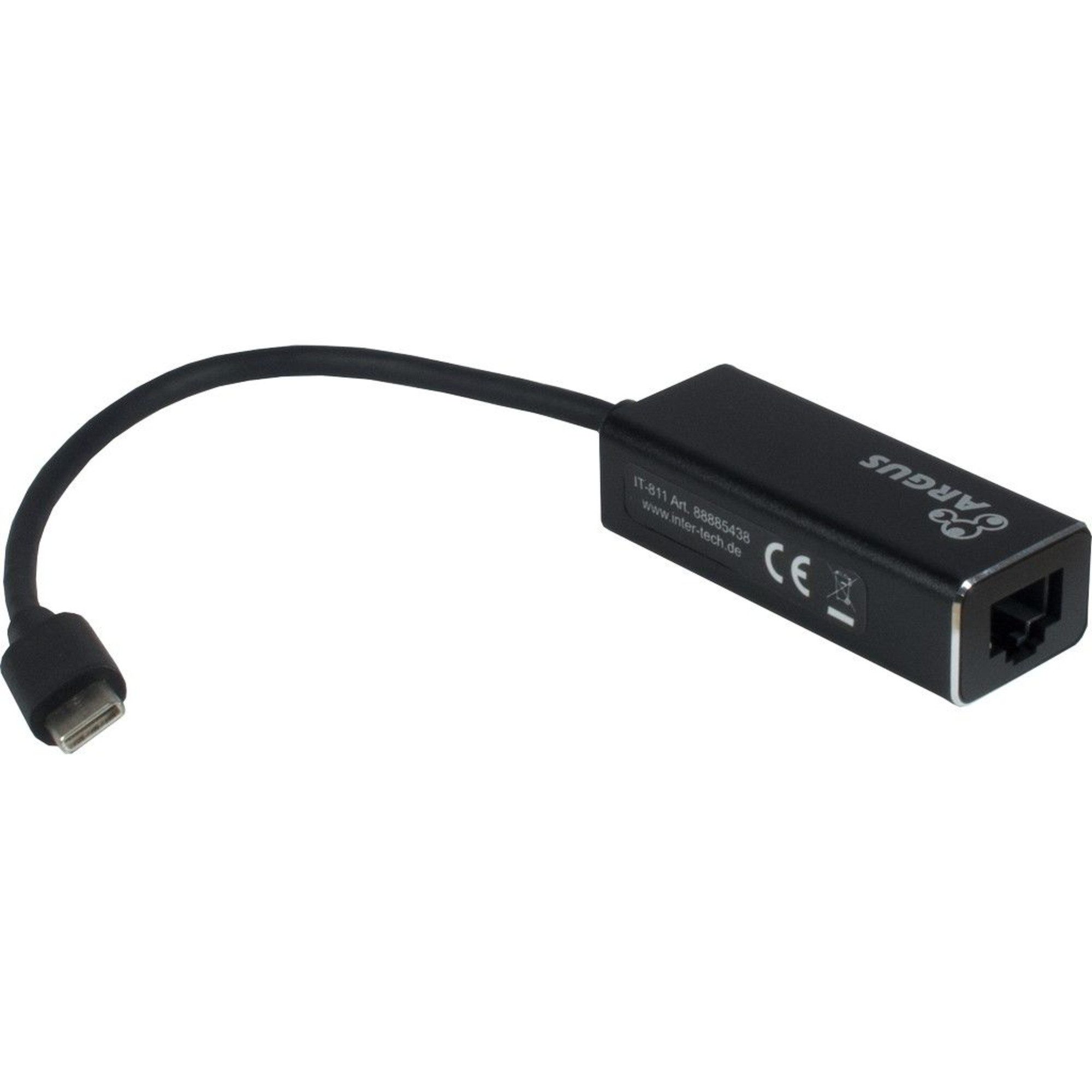 Inter-Tech Argus IT-811, LAN-Adapter LAN-Kabel