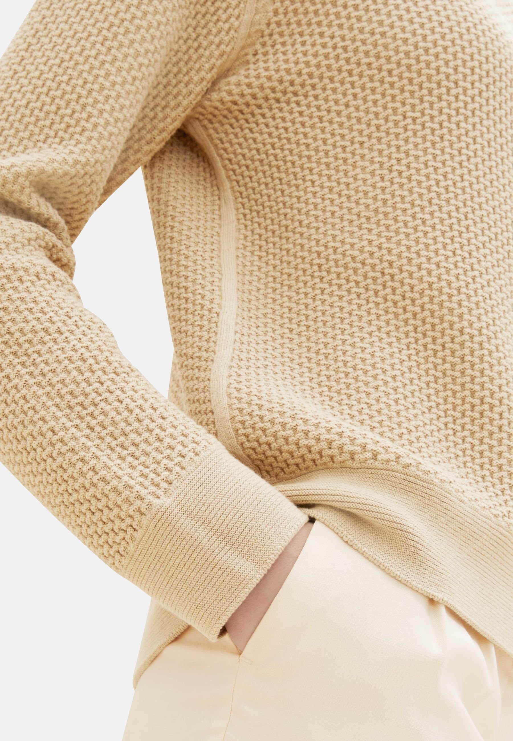 TOM TAILOR Strickpullover Pullover Strickpullover R-Neck (1-tlg)