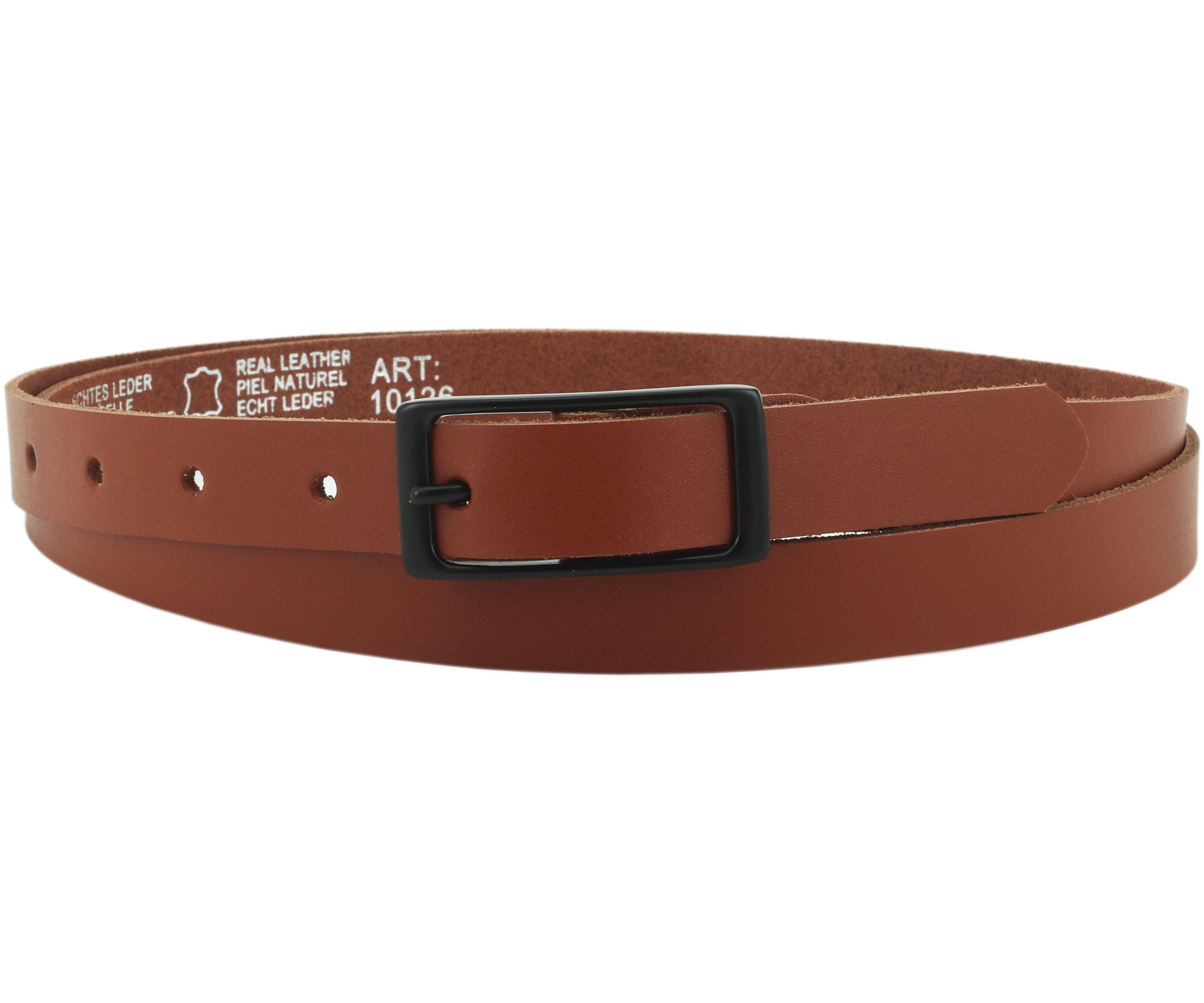 COLOGNEBELT Ledergürtel A3-SL echtes Leder, schmal, günstig online kaufen