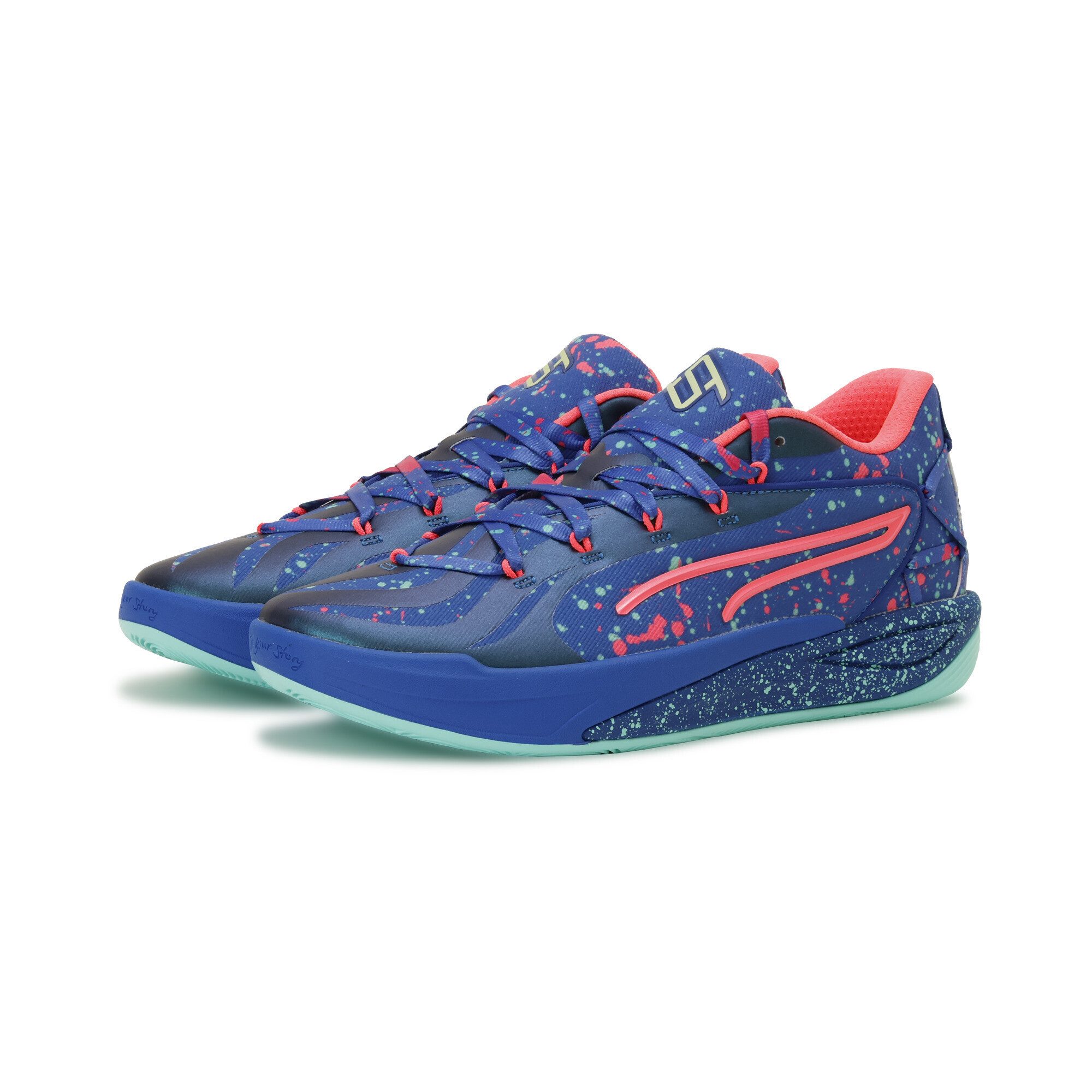 PUMA Stewie 4 Night Vision Basketballschuhe Damen Кроссовки