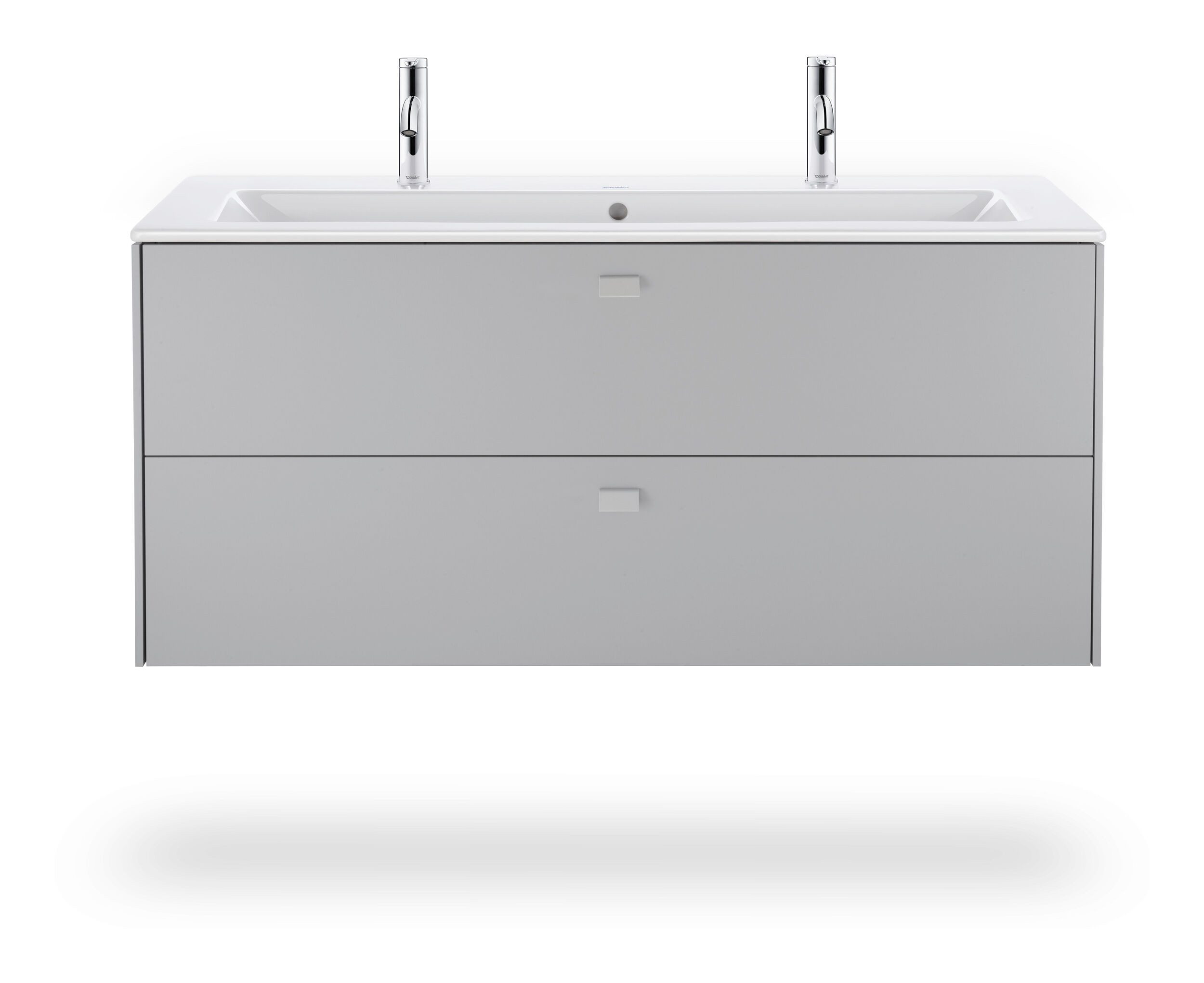 Duravit Waschtischarmatur C.1 Serie Ausladung 91 mm mit Zugstangen-Ablaufgarnitur