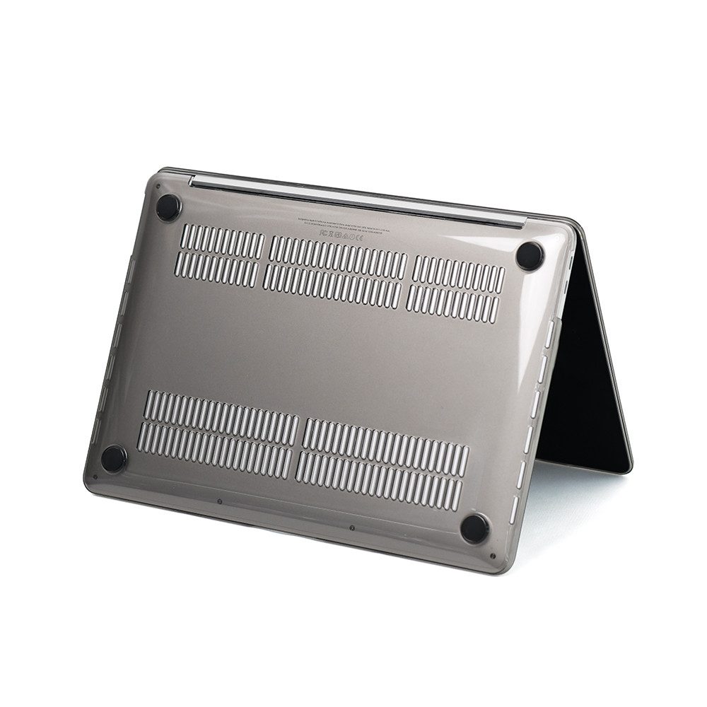FroShop Laptop-Hülle Schutzhülle für Apple MacBook Air 15 (2025-2023) M4 M3 M2 2-Teilig Schutzcover Hartcase Schutz Cover Etui Tasche, Hülle Modell A3114 / A2941 / A3241 - Grau