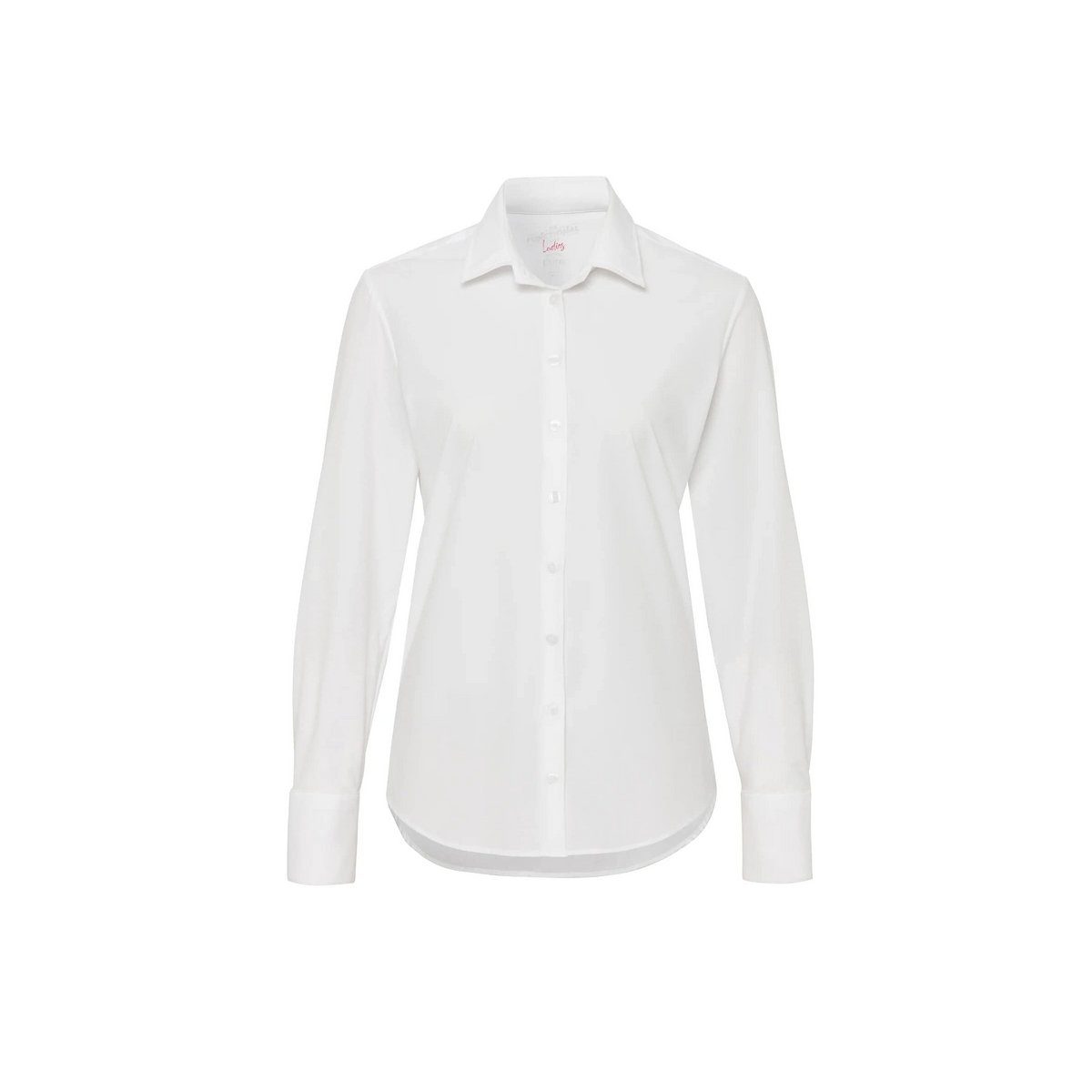 Pure weiß (1-tlg) Langarmhemd Hatico