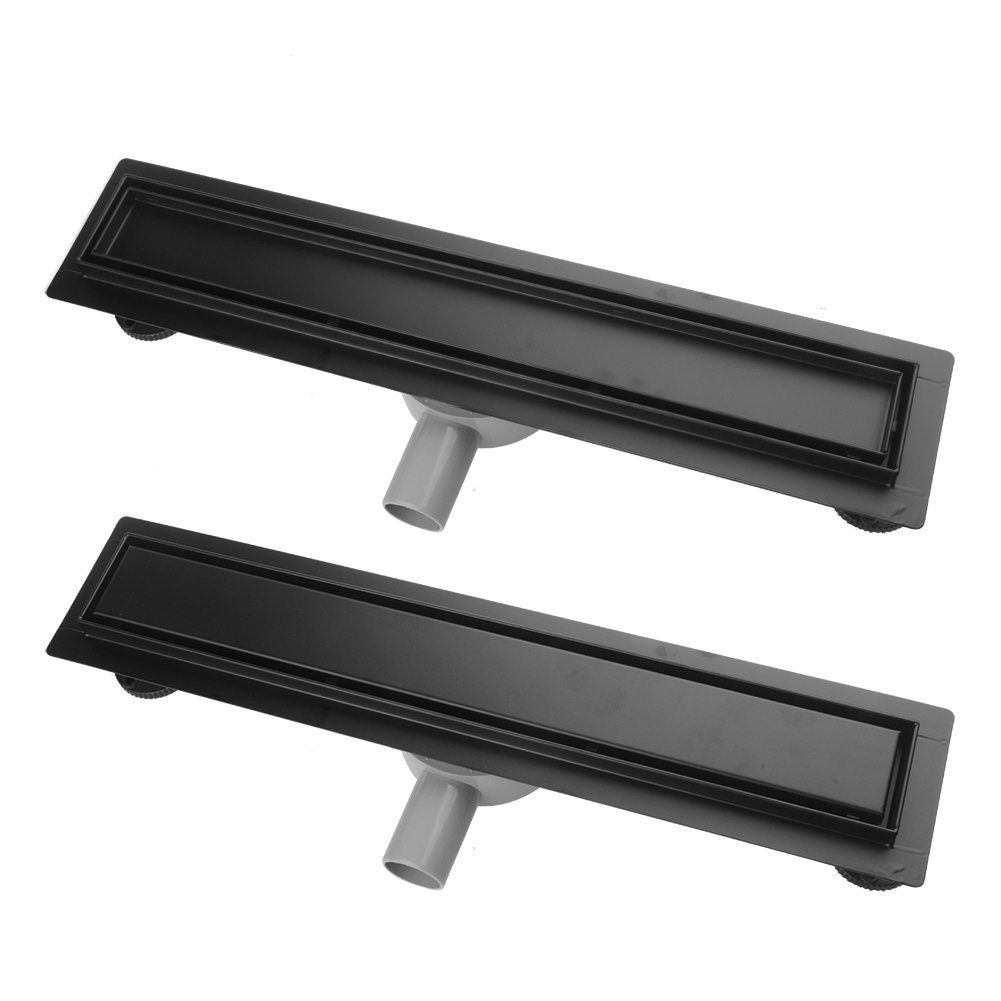 euroharry Duschrinne Duschrinne Edelstahl Bodenablauf Duschablauf Flach Slim Befliesbar