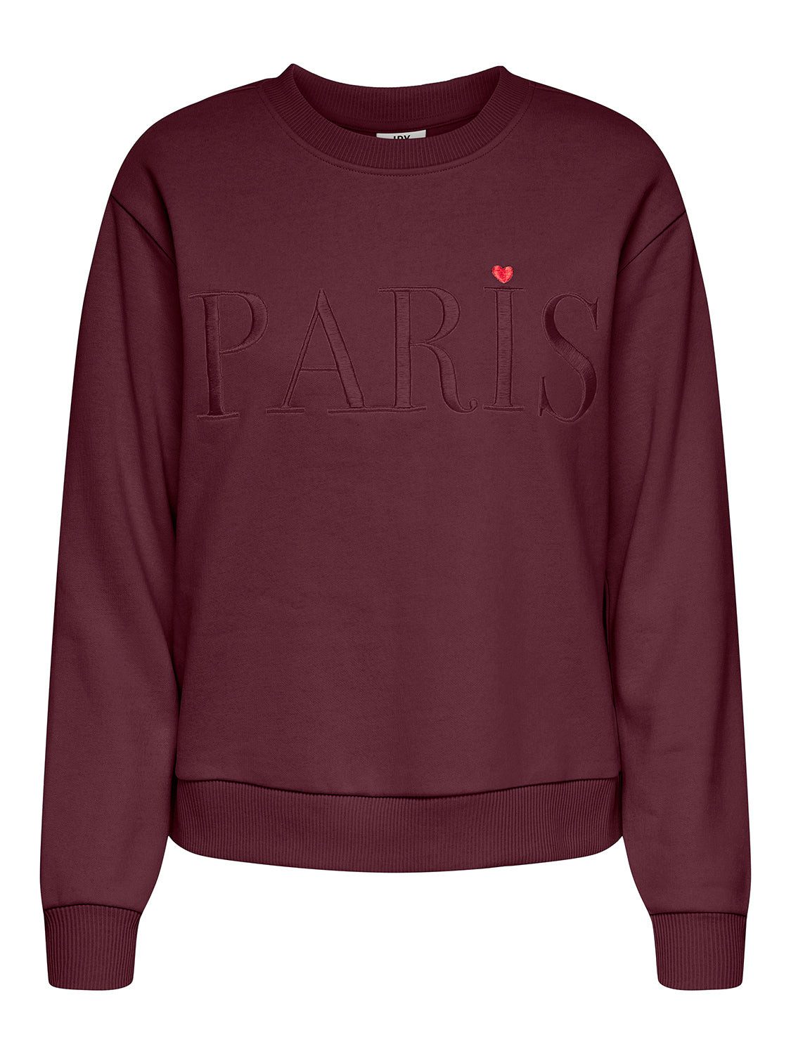 JDY Sweatshirt Paris Heart (1-tlg) günstig online kaufen