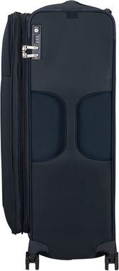 Samsonite Weichgepäck-Trolley D'Lite, Midnight Blue, 78 cm, 4 Rollen, Reisekoffer Großer Koffer Aufgabegepäck Volumenerweiterung