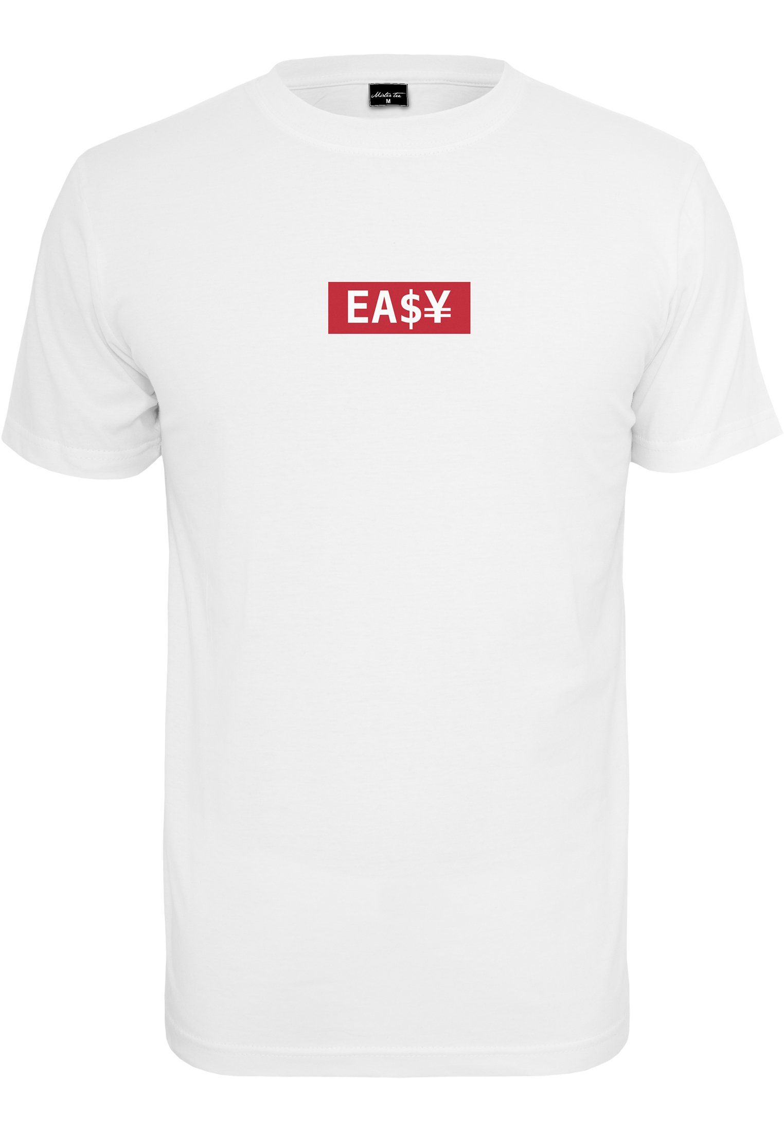 Box Tee (1-tlg) Easy white MisterTee Herren T-Shirt