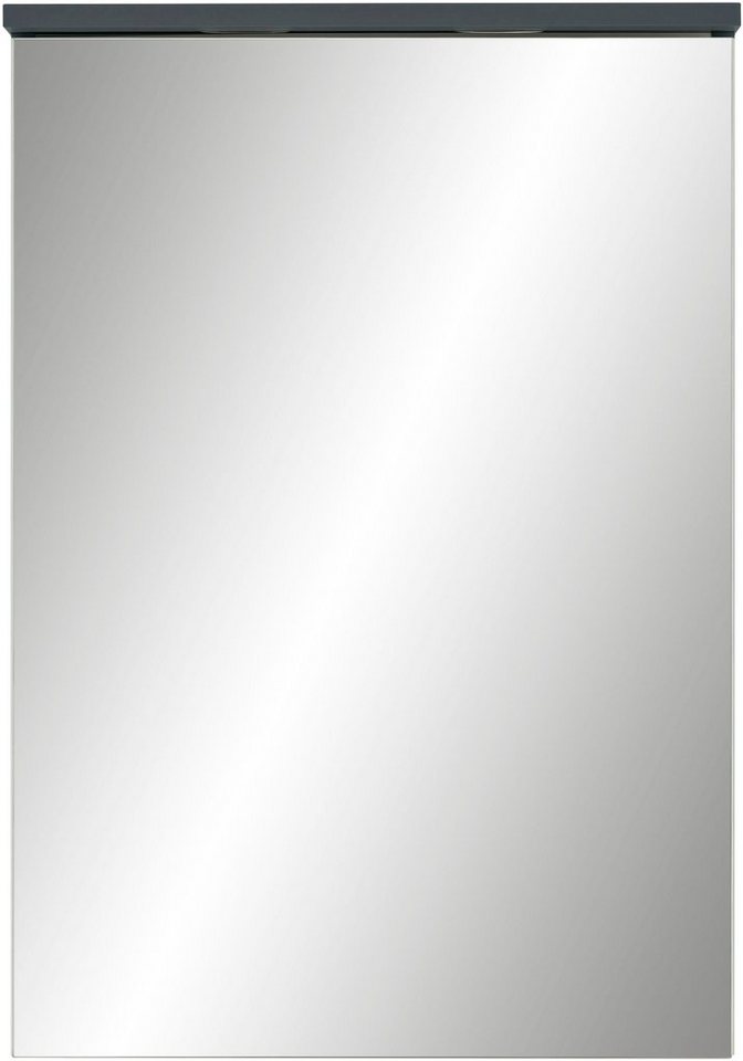 Schildmeyer Badezimmerspiegelschrank Jesper Breite 50,4 cm Mit LED- Beleuchtung und Schalterbox,höhenverstellbare Glaseinlegeböden