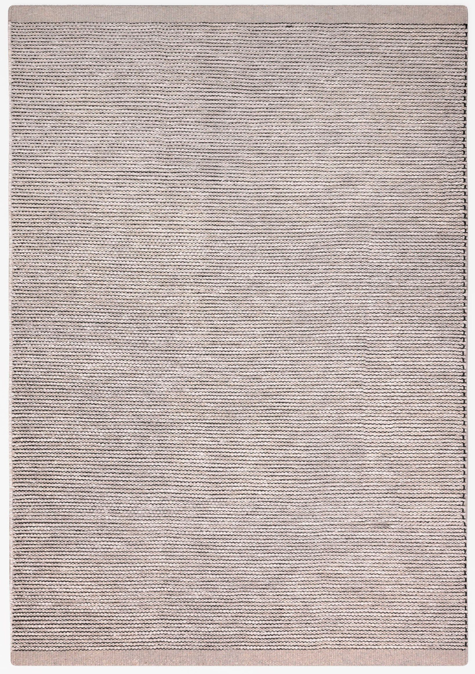 Wollteppich Odenne, andas, rechteckig, Höhe: 10 mm, Uni Farben, meliert,  Wolle, handgewebt, Wohnzimmer