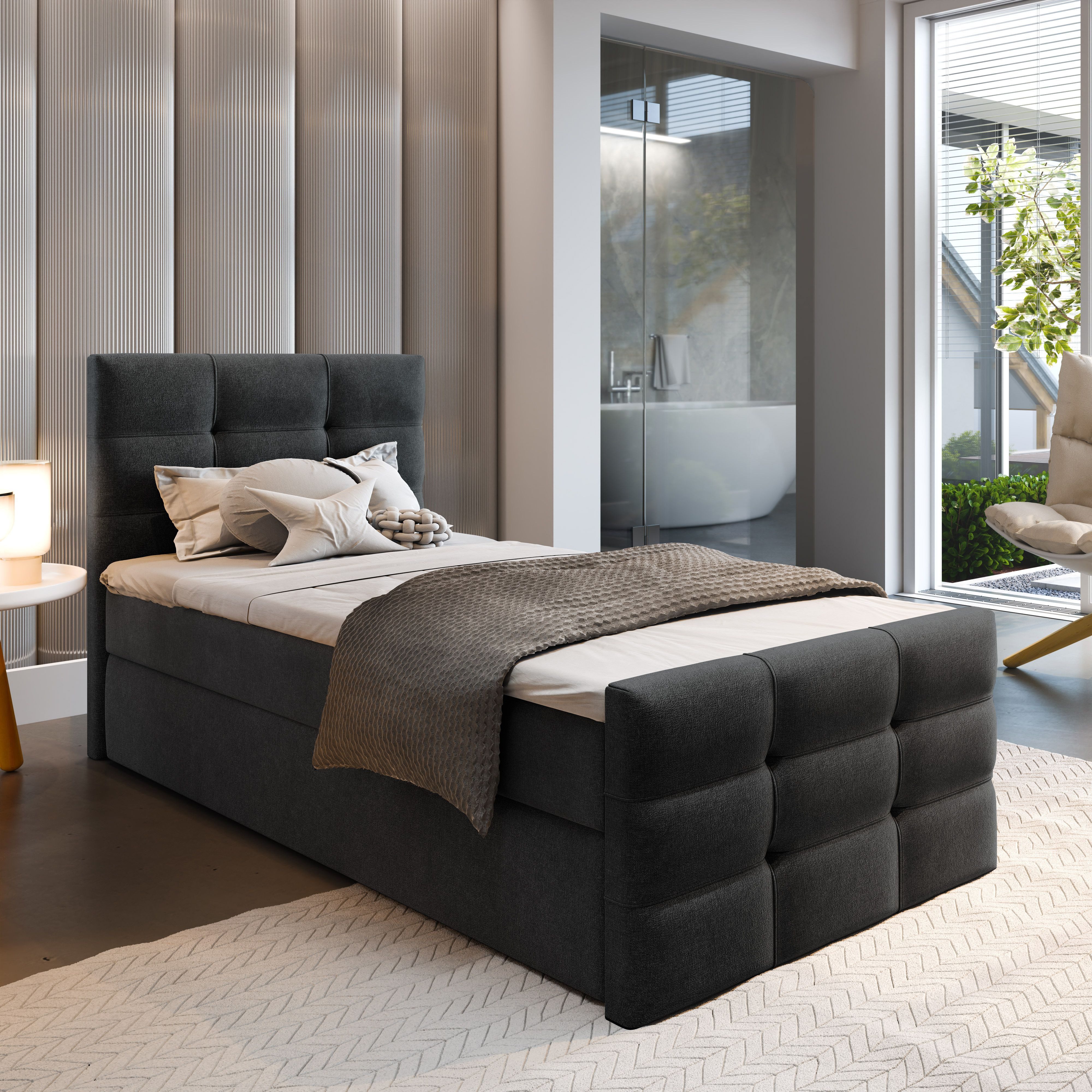 Masseno Boxspringbett AMON 100x200 cm mit günstig online kaufen