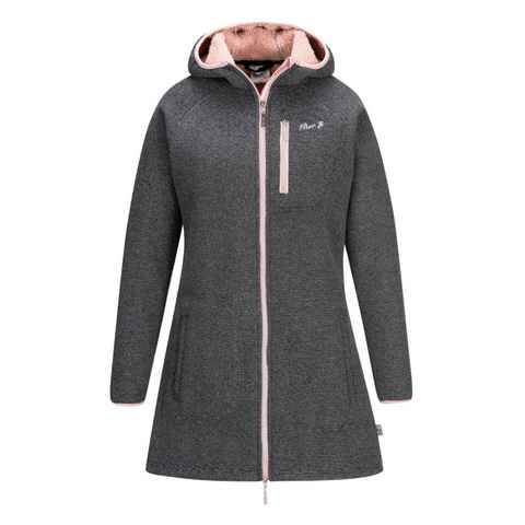 FirstB Kapuzenfleecejacke Damen gefüttert, weich & kuschelig