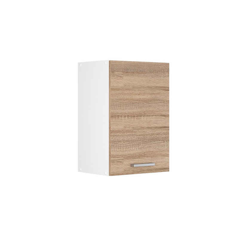 Vicco Hängeschrank Küchenhängeschrank 40 cm R-Line Weiß Sonoma