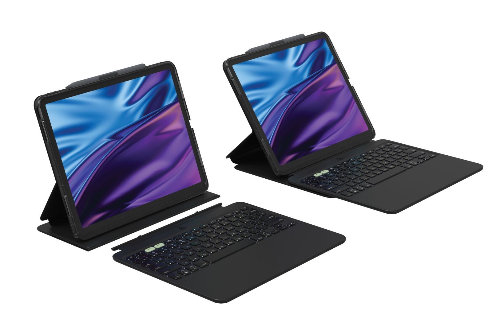 ZAGG Pro Keys 2 - Tastatur und Foliohülle (Folienabdeckung) Tastatur