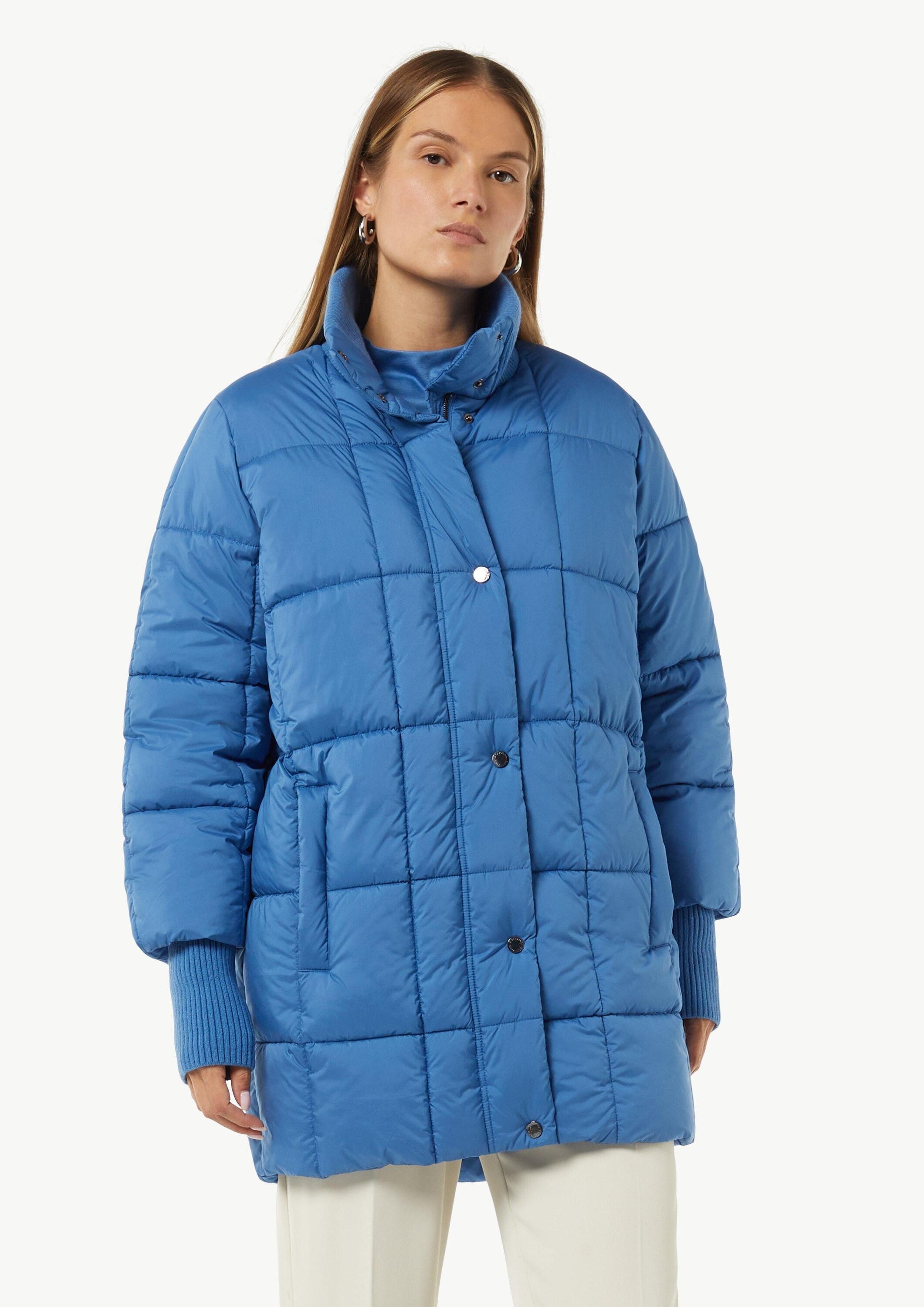 comma Winterjacke Outdoor-Jacke Oversized Steppjacke mit Ripp-Details