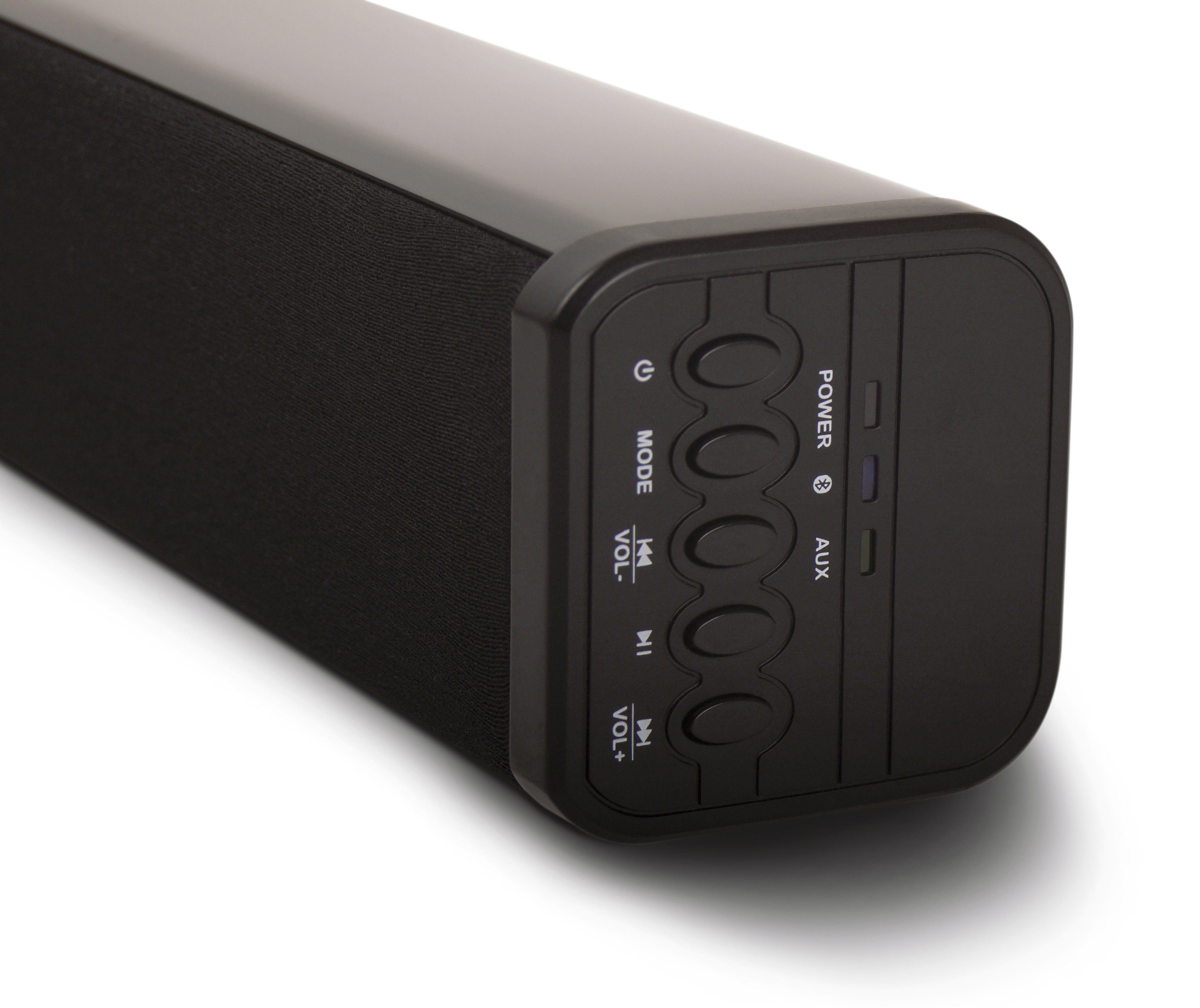 Soundbar mit (Bluetooth, 2.1 W) 100 Thomson SB50BT [black] Subwoofer