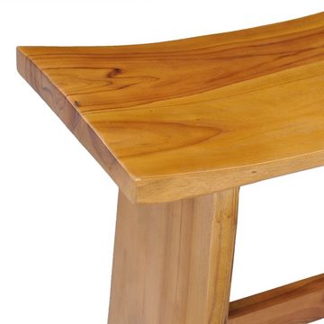 vidaXL Hocker Hocker Massivholz Teak