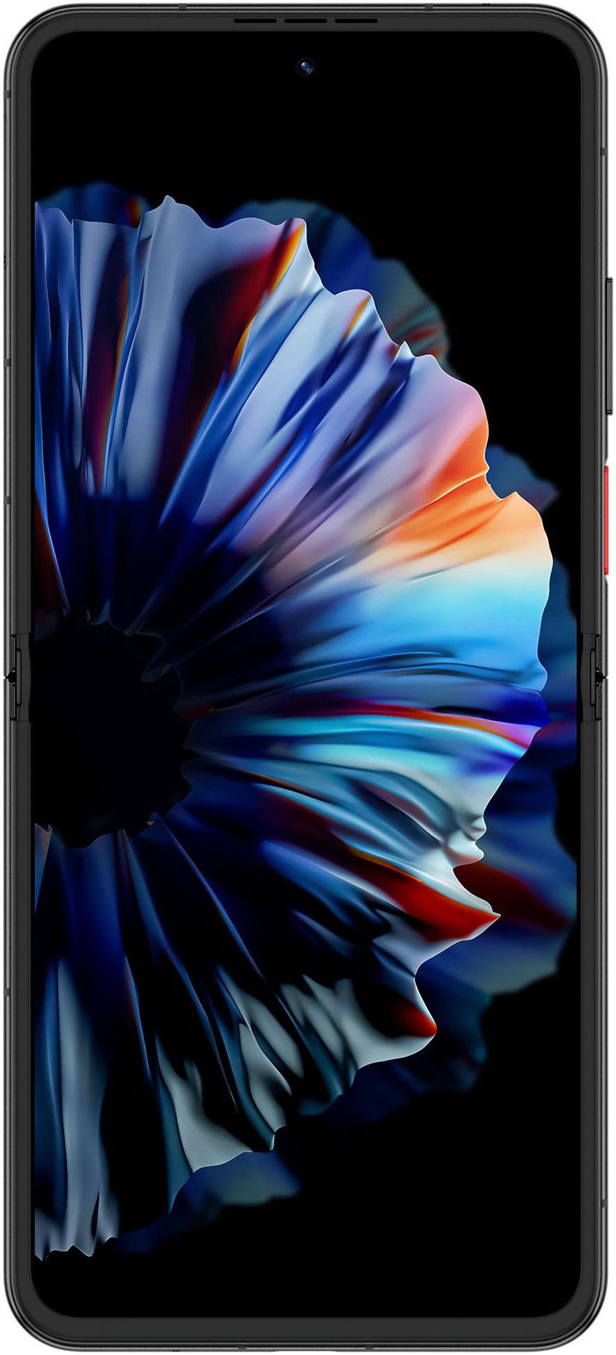 Nubia Flip 2 Smartphone (17,52 cm/6,9 Zoll, 256 GB Speicherplatz, 50 MP Kamera) schwarz
