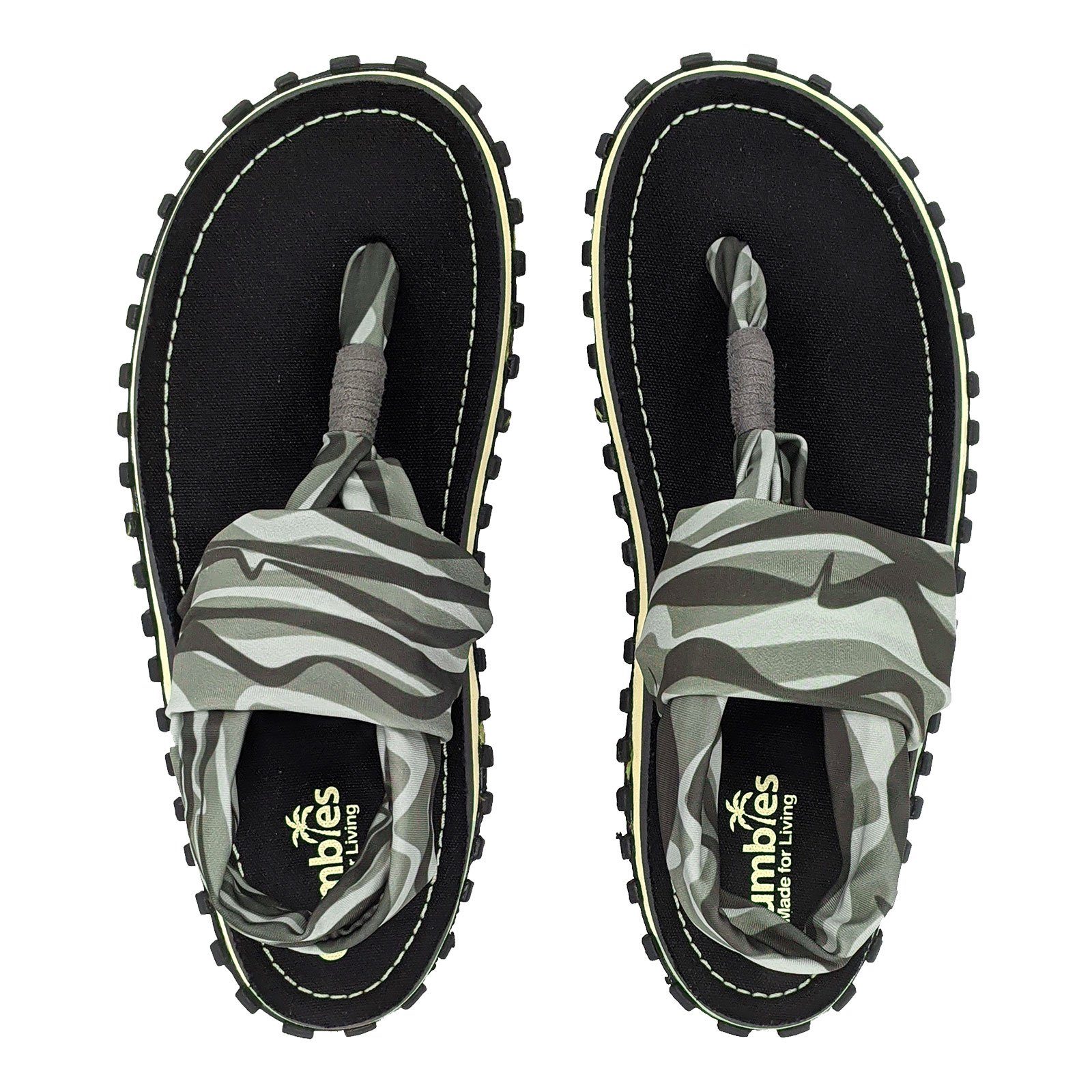 Gumbies Slingback Sandale mit Stoff-Riemen