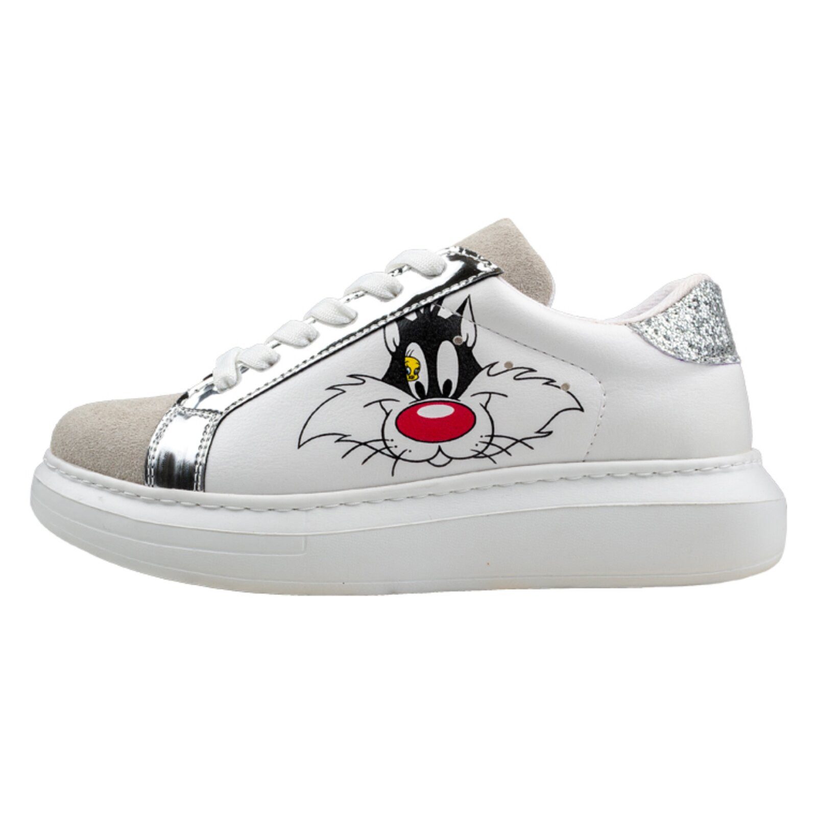 DOGO Verona Low-Top Sneaker Puddy Tat Damen Sneaker Sneaker Handgefertigt