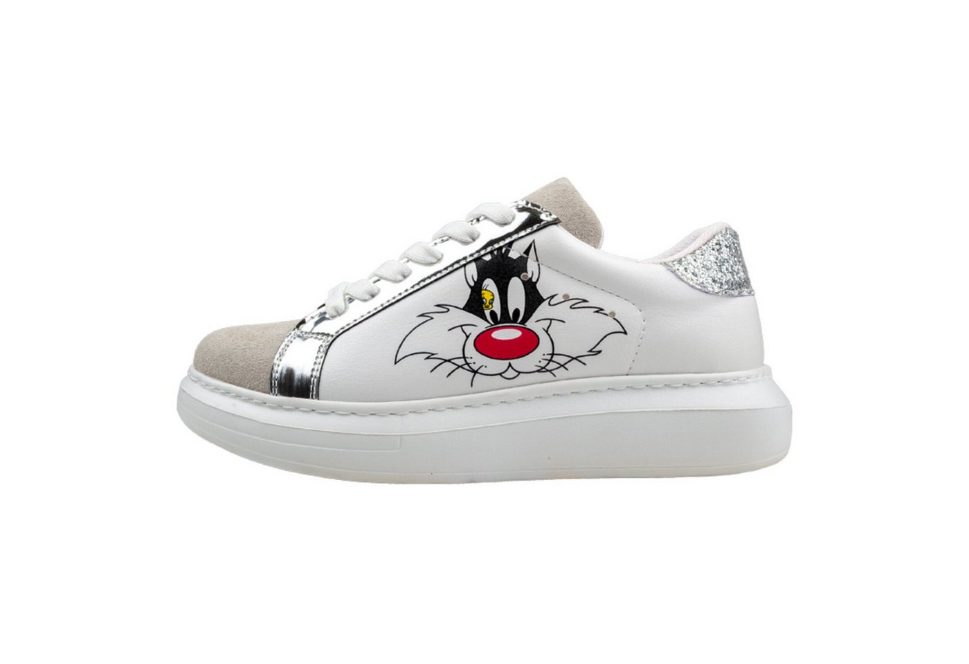 DOGO Verona Low-Top Sneaker Puddy Tat Damen Sneaker Sneaker Handgefertigt