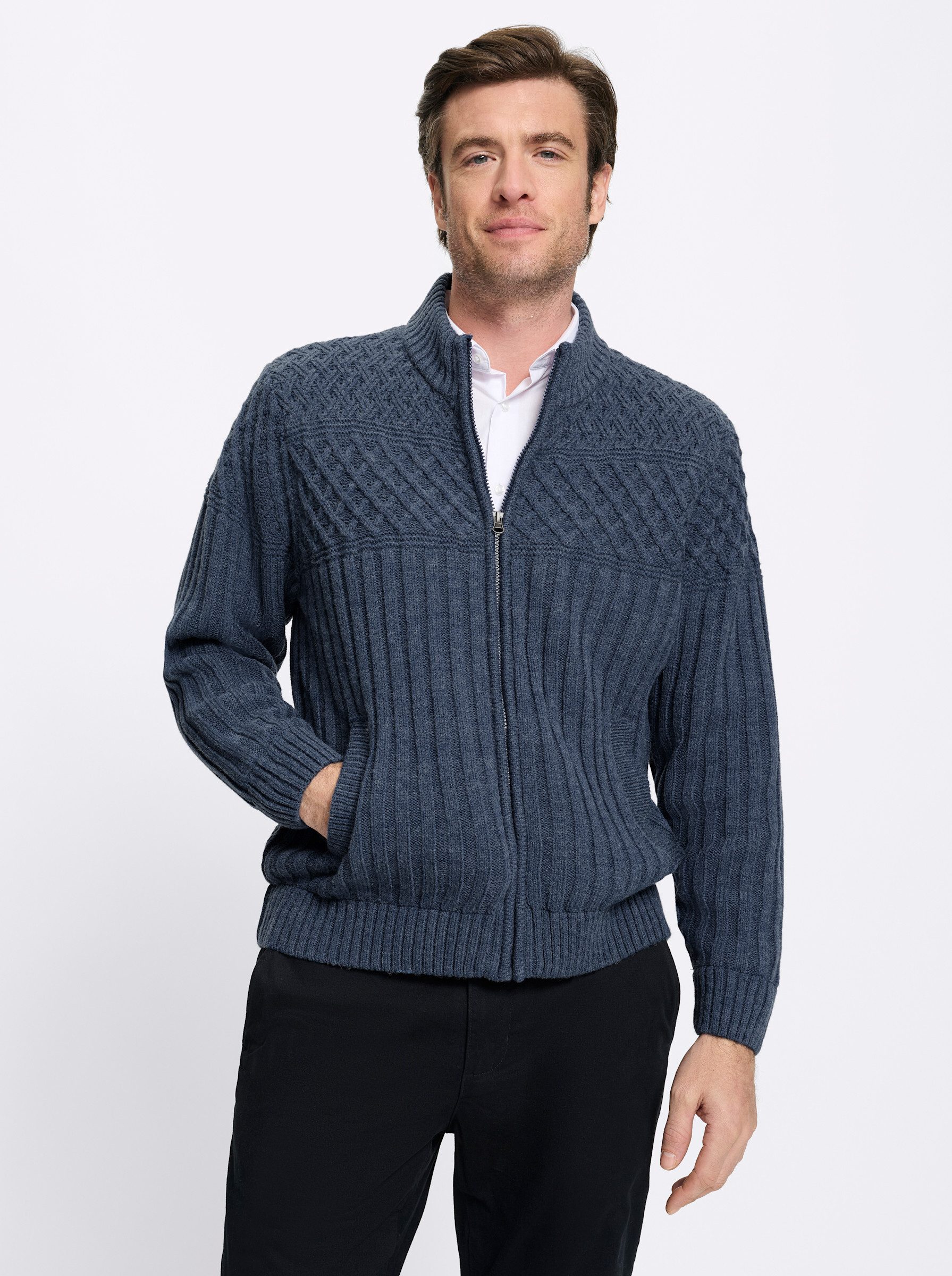 Witt Strickjacke Strickjacke Langarm