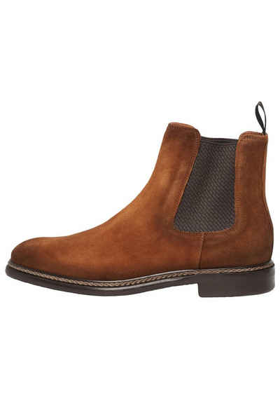 Hammerstein Veloursleder Chelsea Boots Im Used Look Chelseaboots mit modernem Design