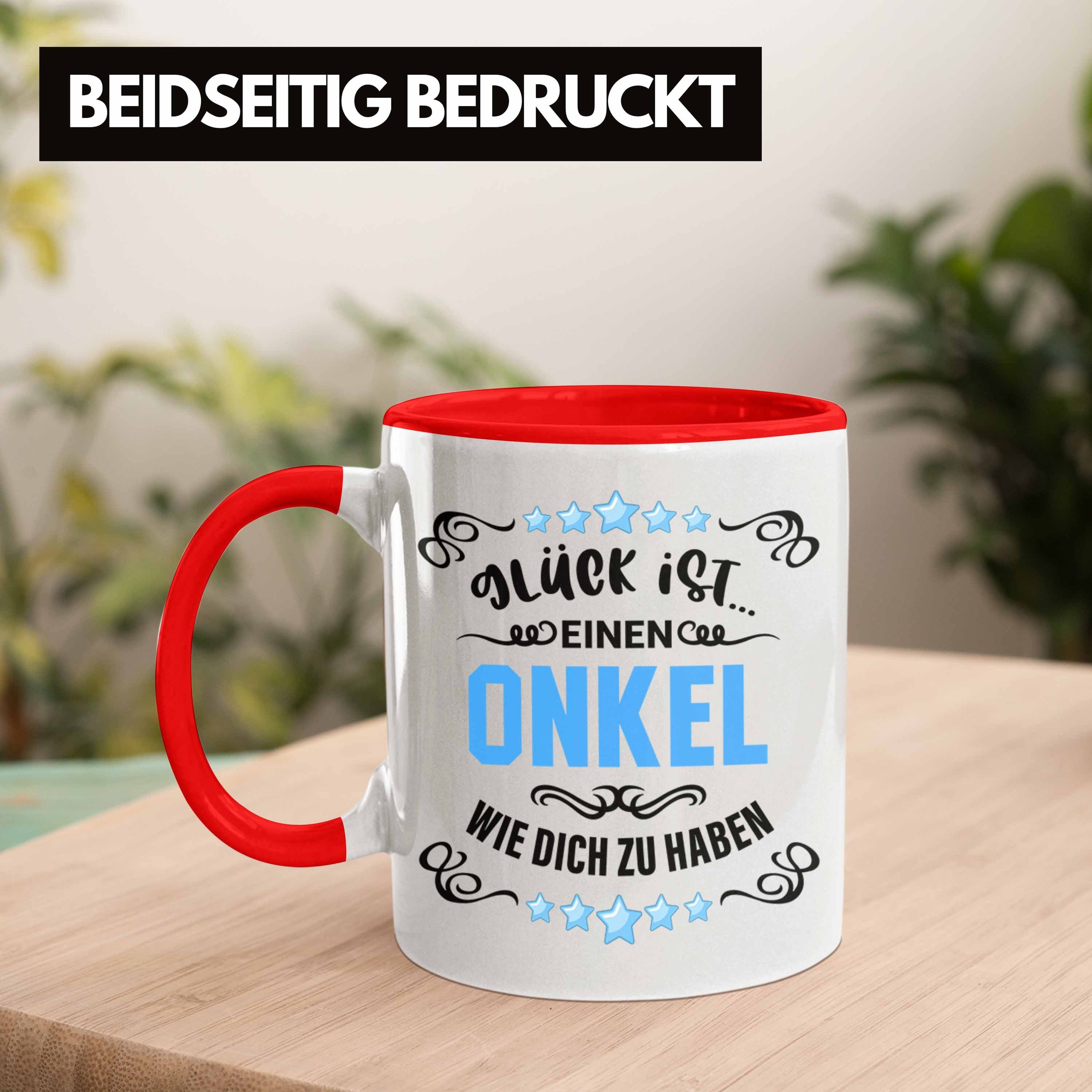 Rot Neffe Geschenke Spruch Onkel von Nichte Tasse Tasse Trendation Lustige für - Trendation Geschenkidee Bester Onkel Nichten Geschenk