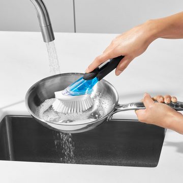 OXO Good Grips Reinigungsbürste, mit Spülmitteldosierung