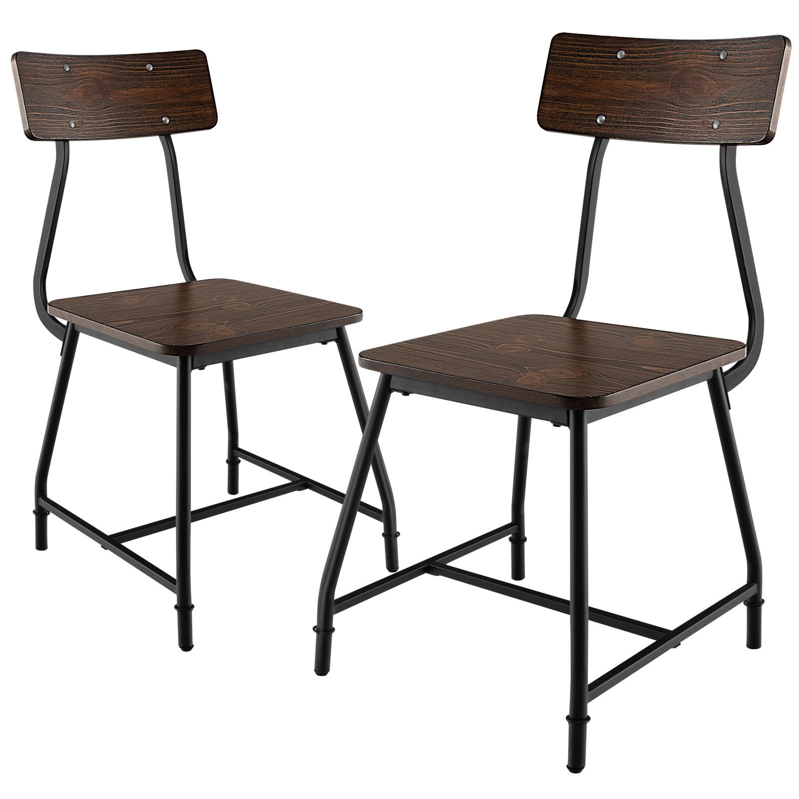 KOMFOTTEU Küchenstuhl Esszimmerstühle (2er Set), belastbar günstig online kaufen